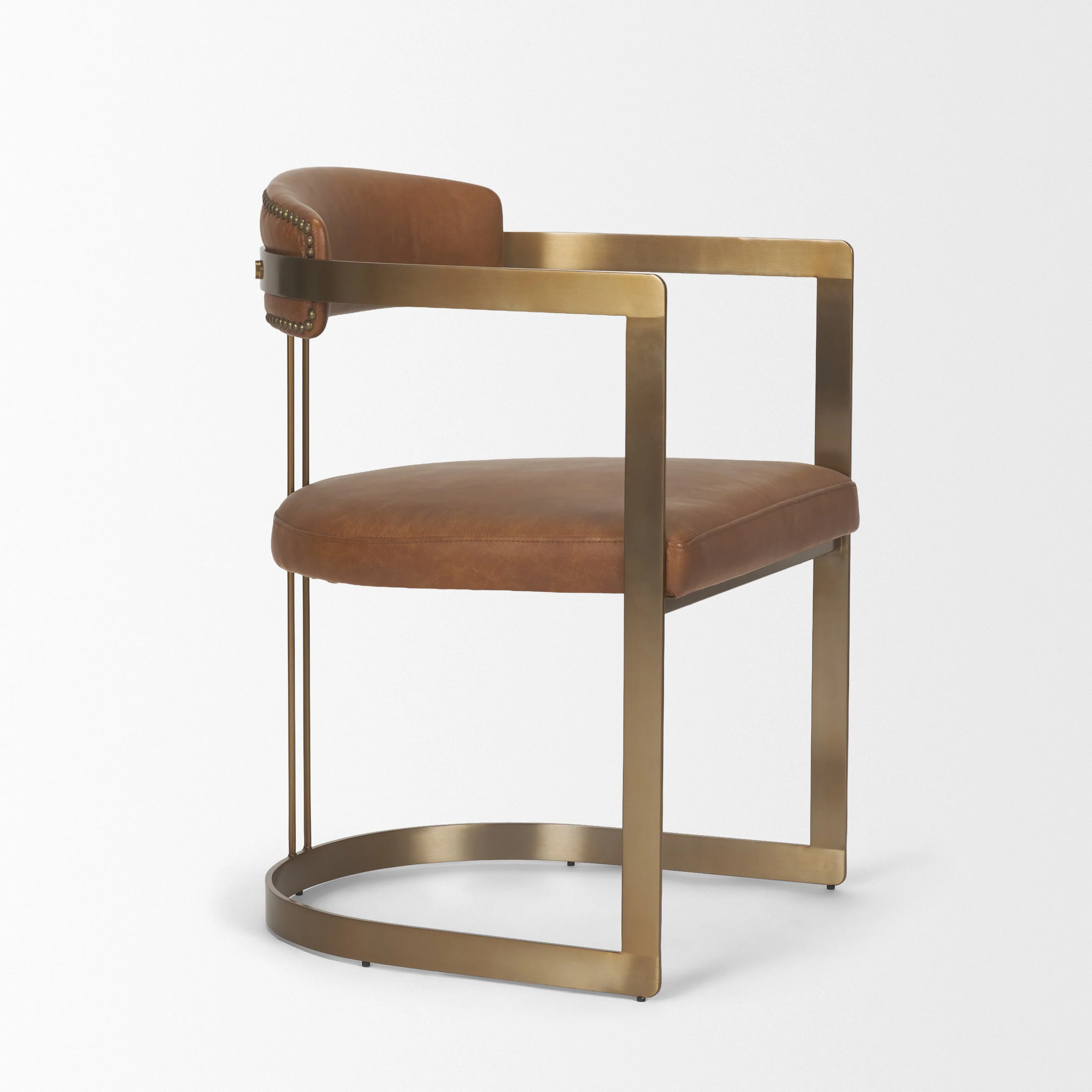 Hollyfield Leather Dining Chair - Image 6