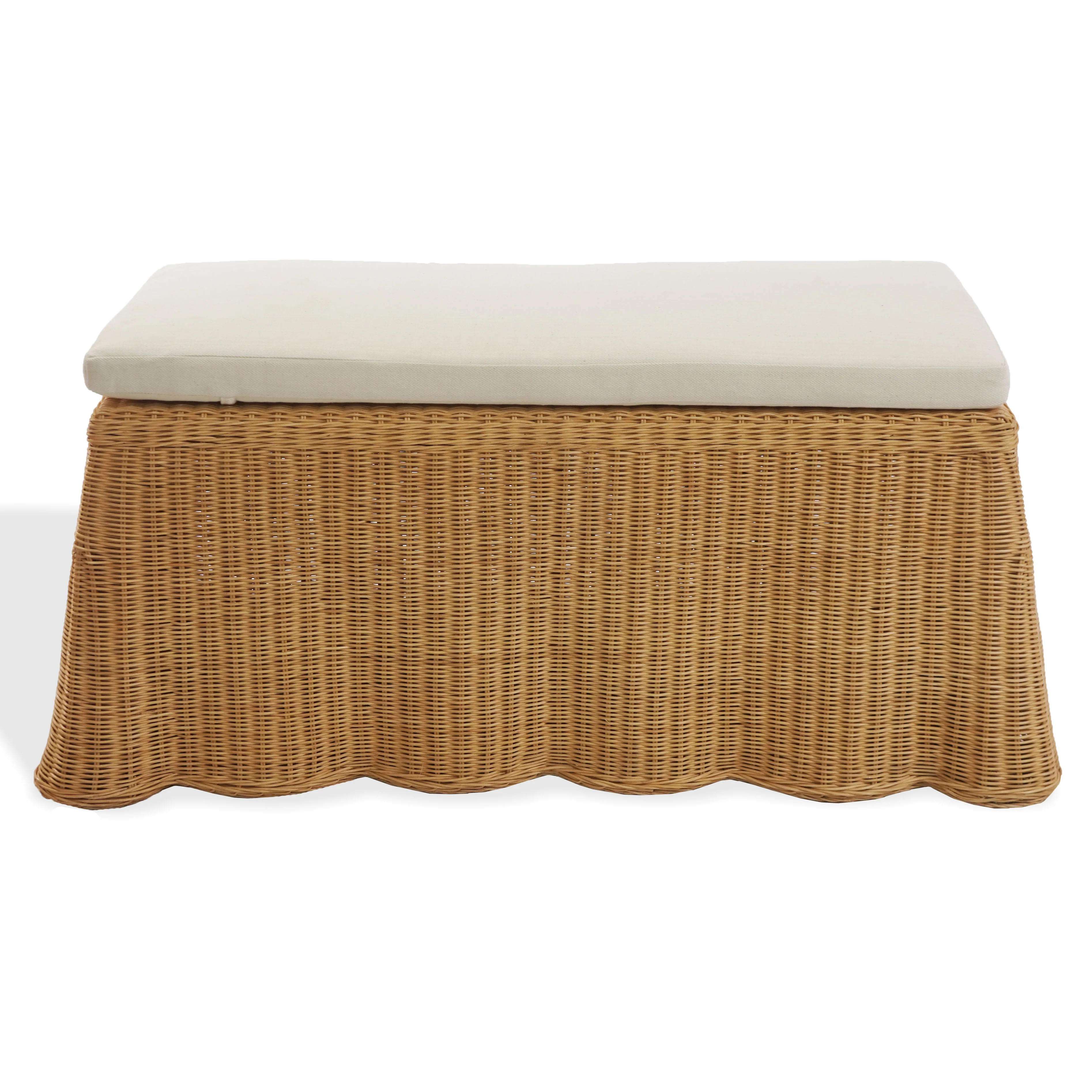 Hylda Rattan Bench