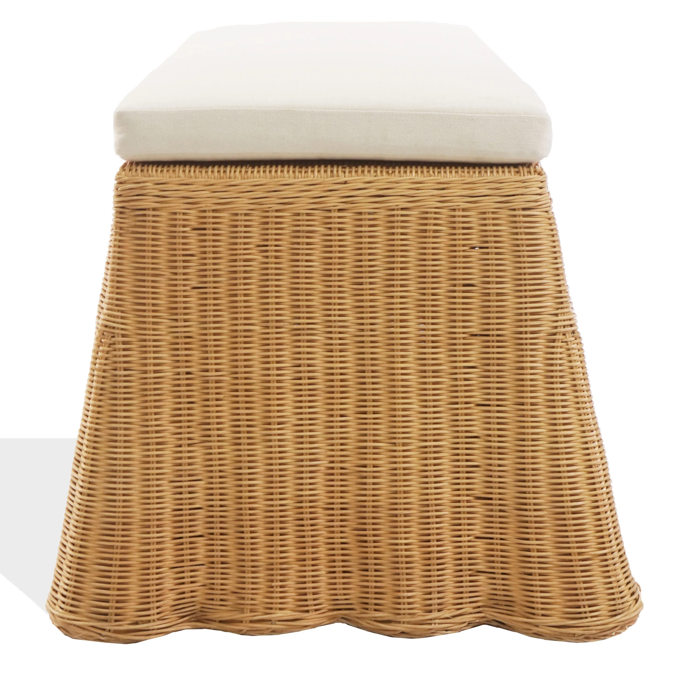 Hylda Rattan Bench - Image 6