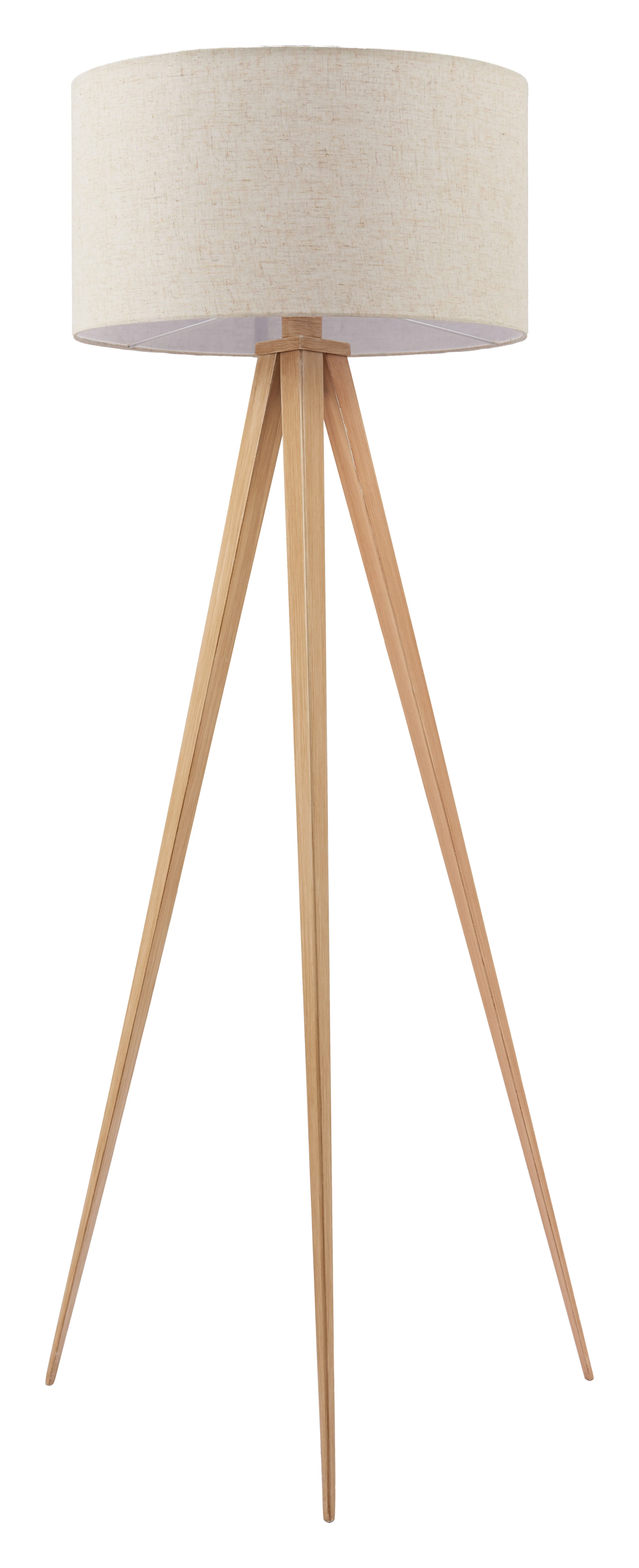 Imperial Floor Lamp Beige & Natural - Image 3