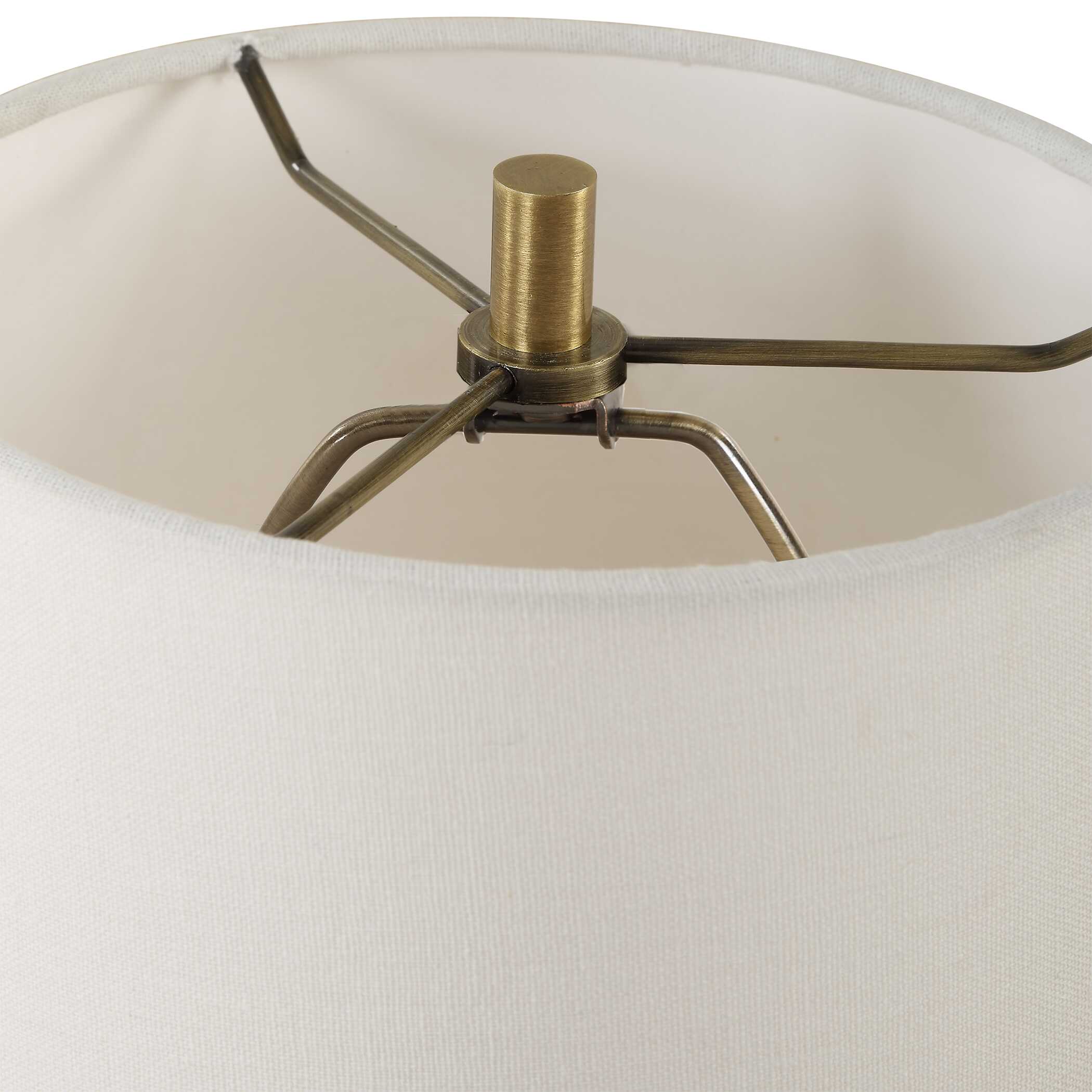 Indent Travertine Accent Lamp - Image 6