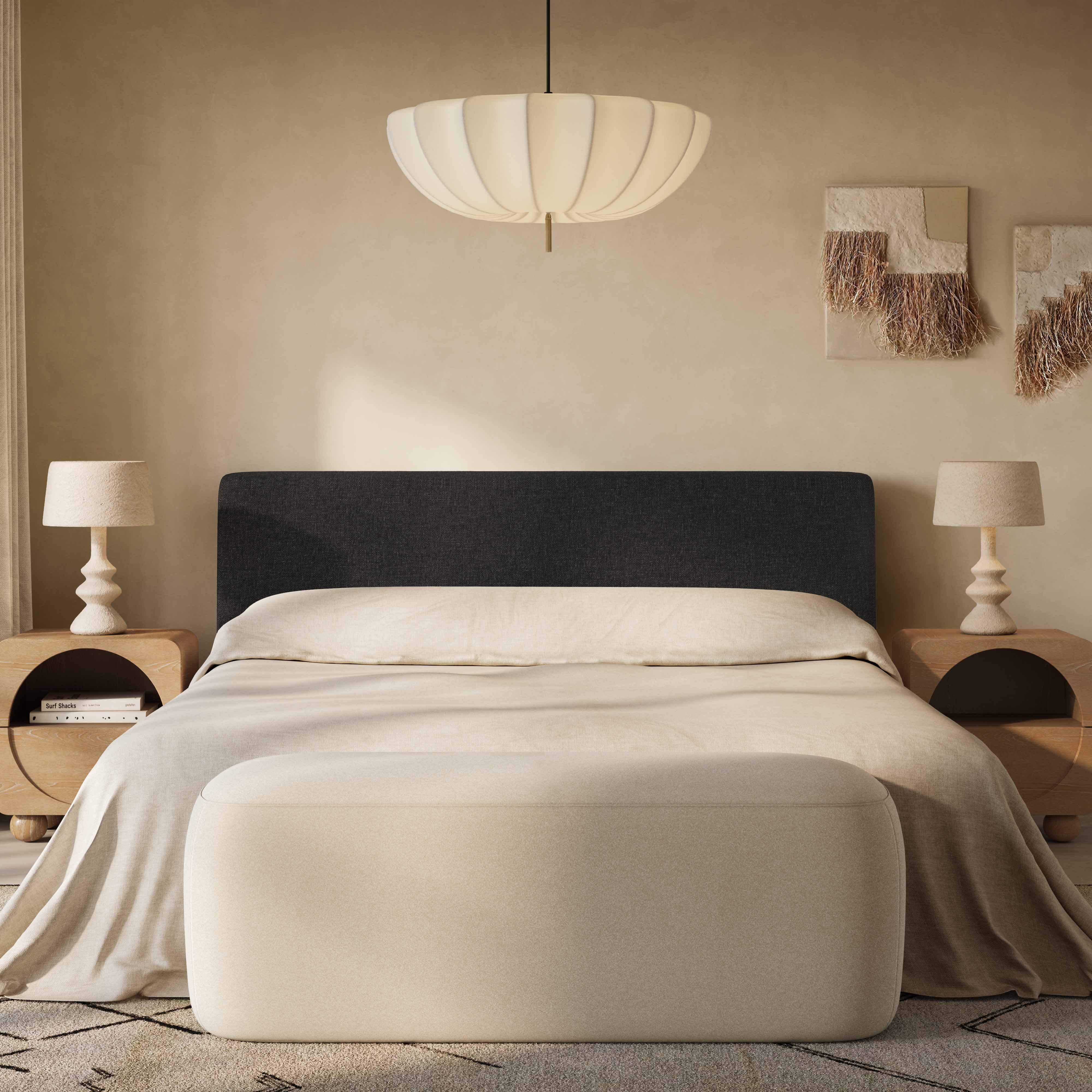 Isla Textured Performance Velvet Bed - Image 8