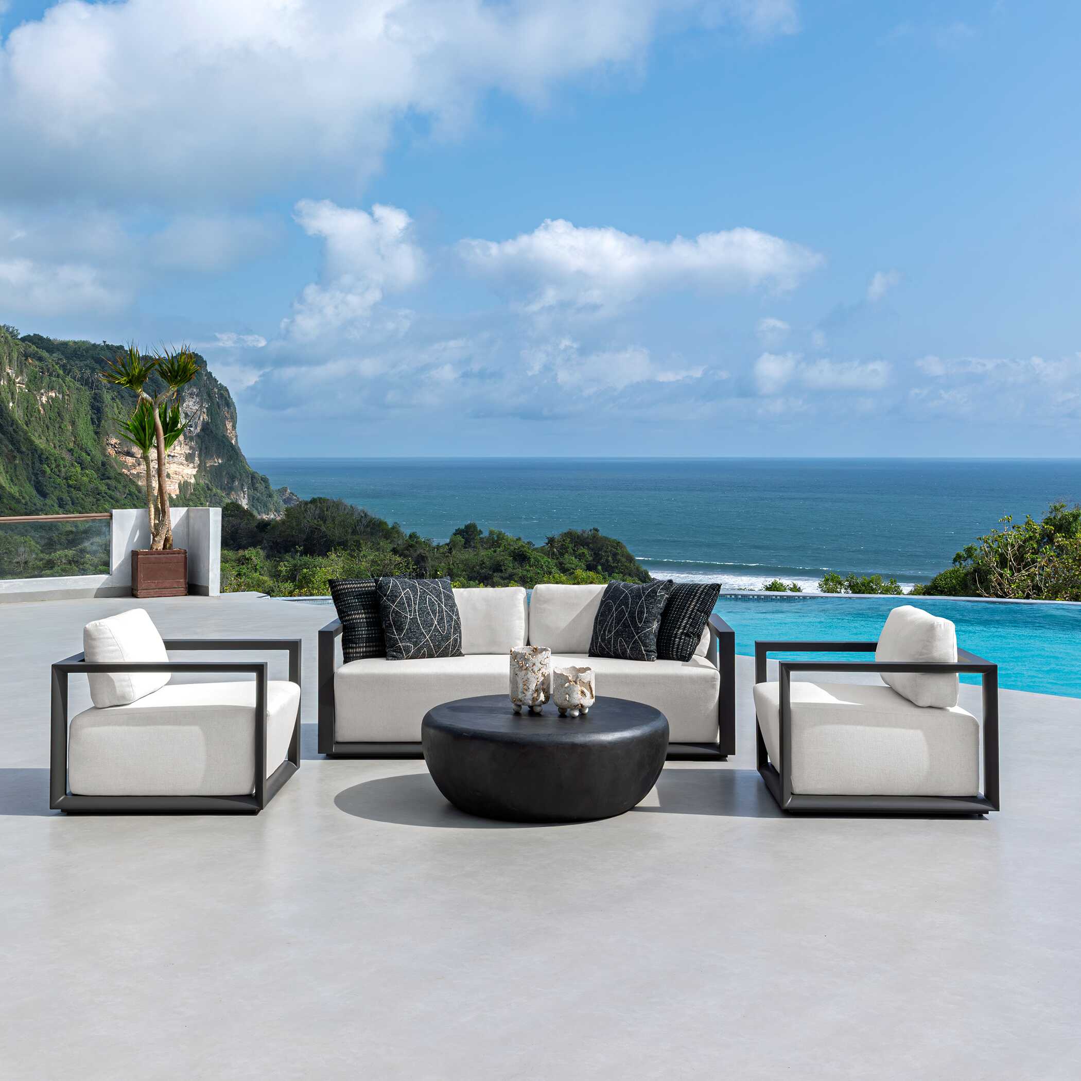 Jones Outdoor Coffee Table - Image 4