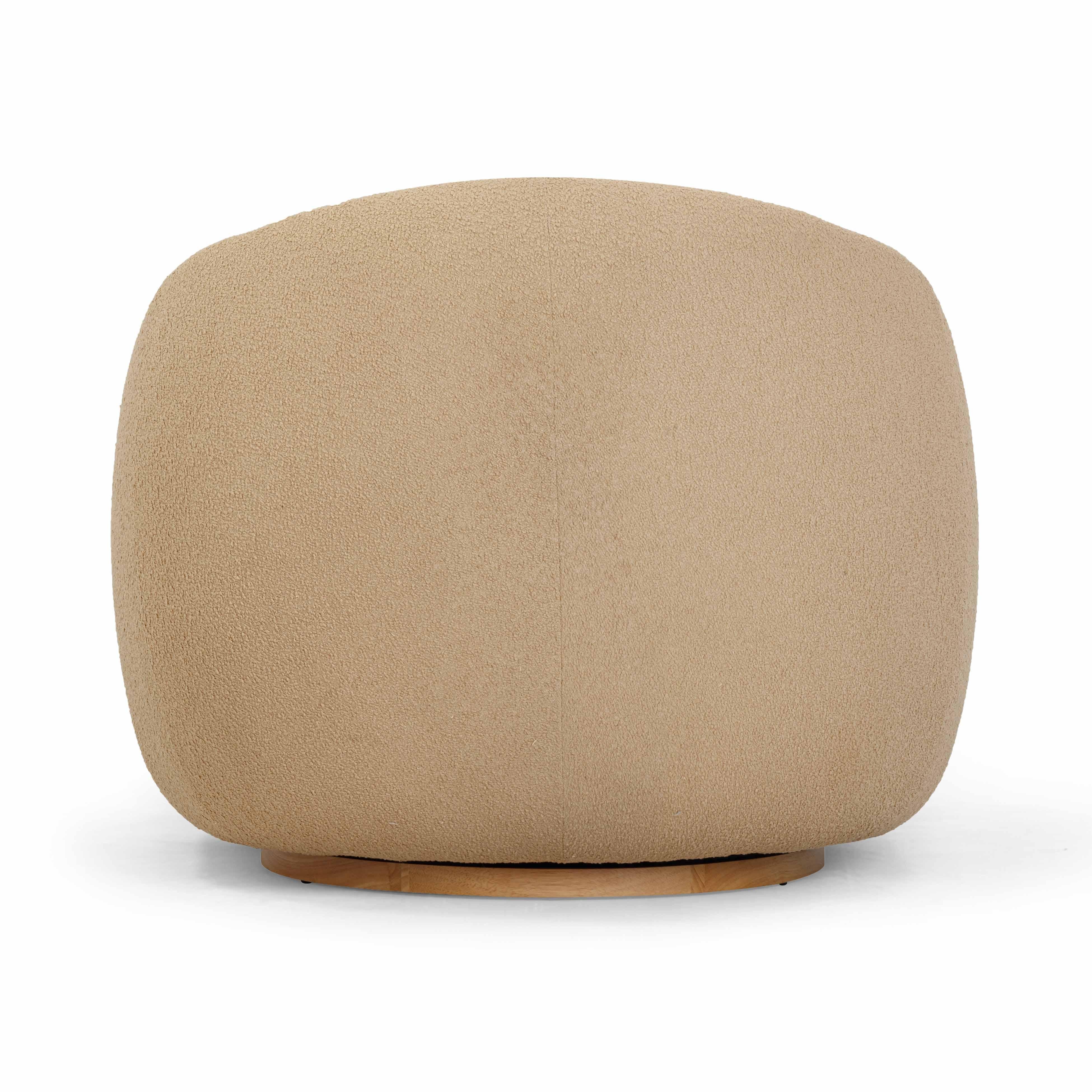 Judy Boucle Swivel Chair - Image 11