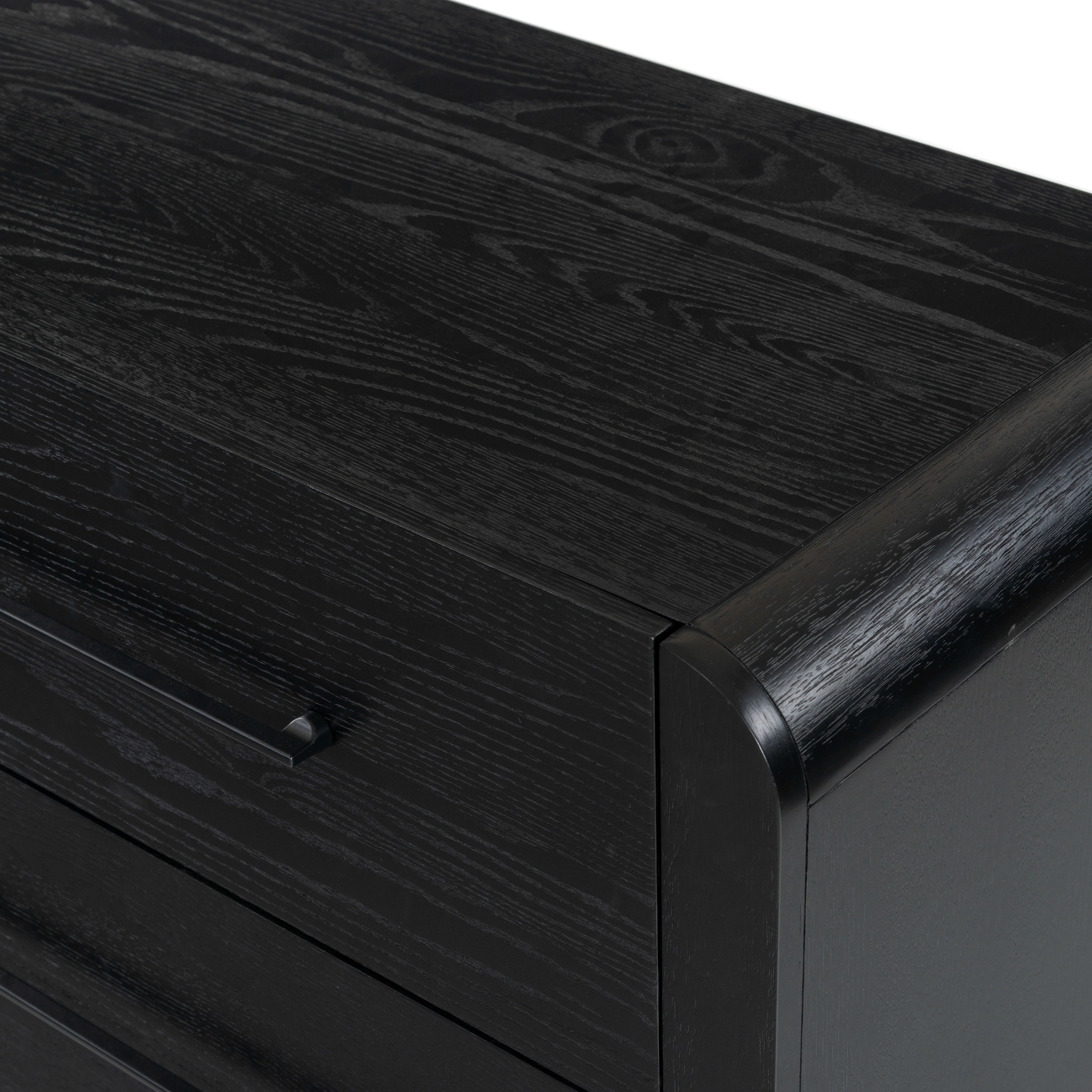 Katrina Wood 4 Drawer Dresser - Image 7