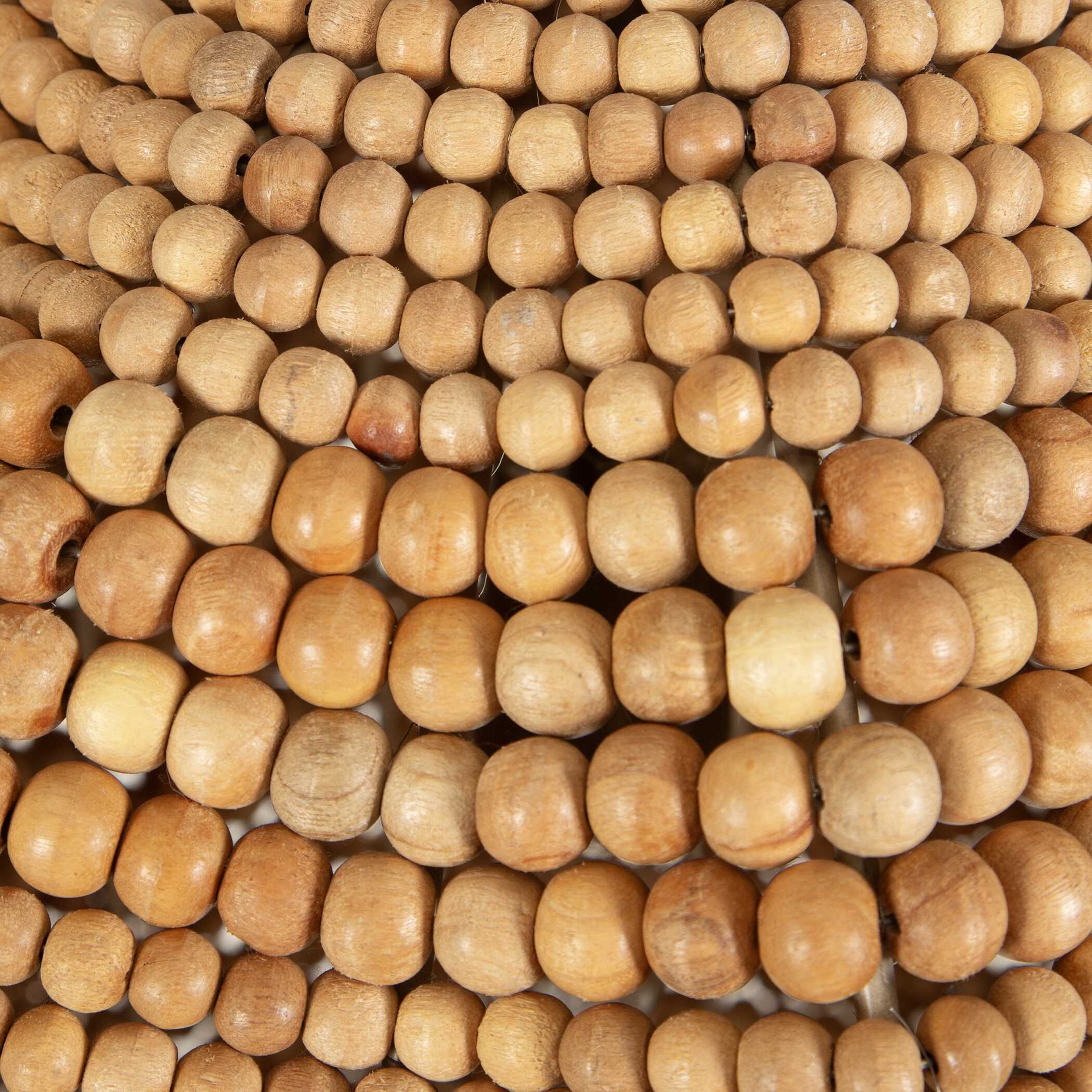 Kauri 1 Light Wooden Bead Pendant - Image 7