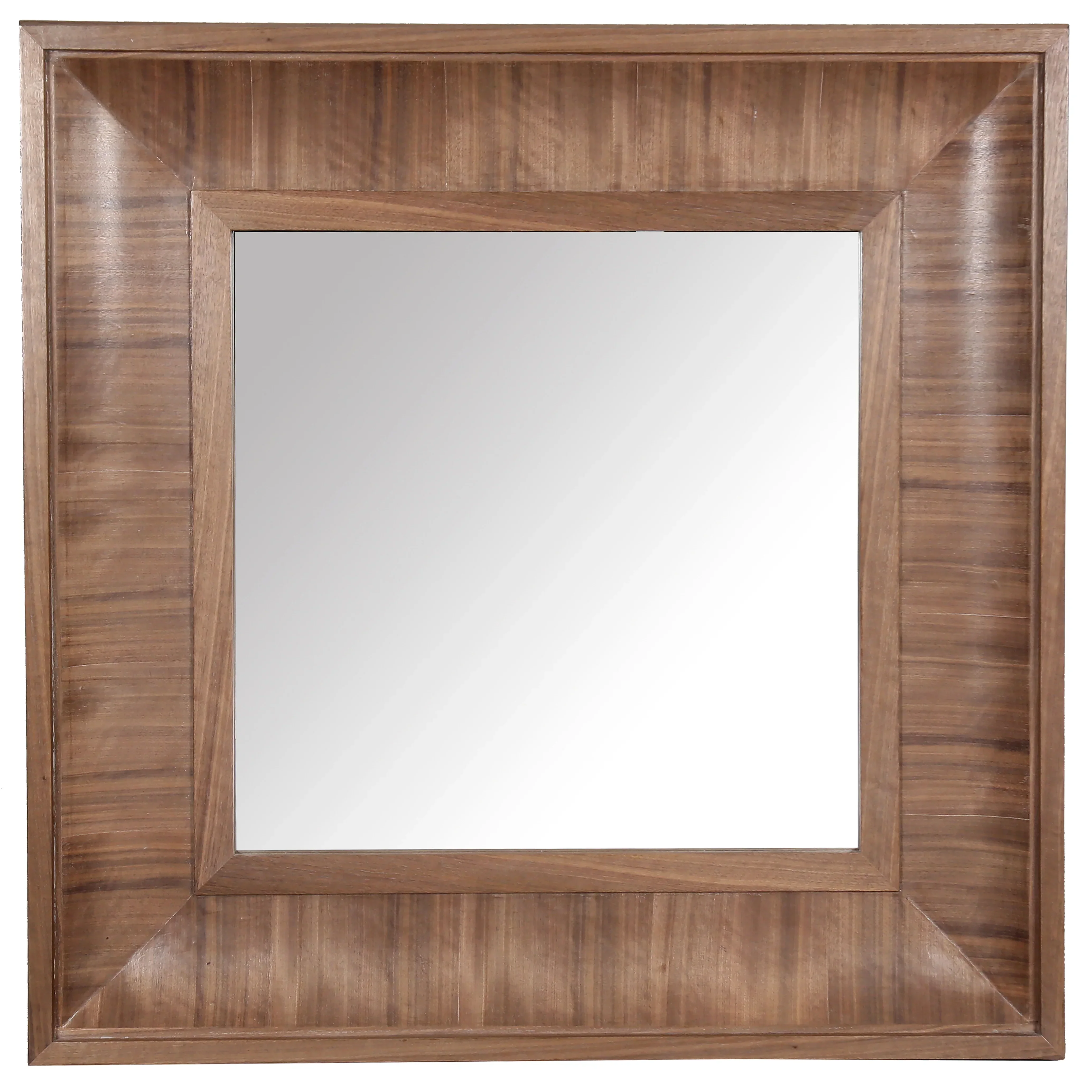 Kaya Square Wood Mirror - Image 7