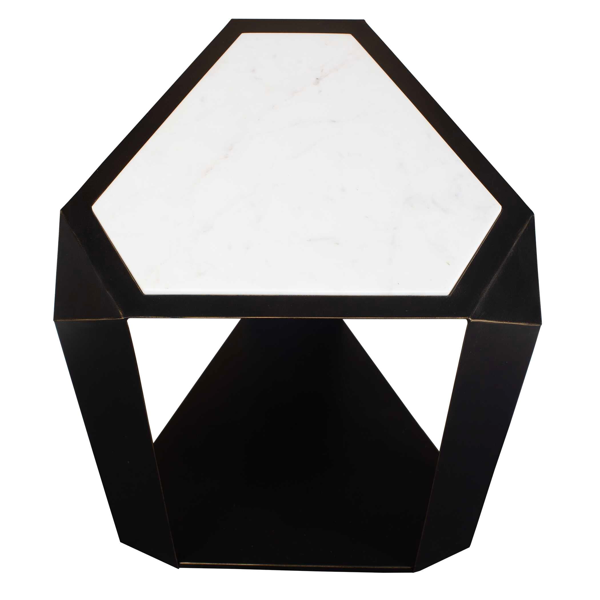 Keenan Geometric Accent Table - Image 6