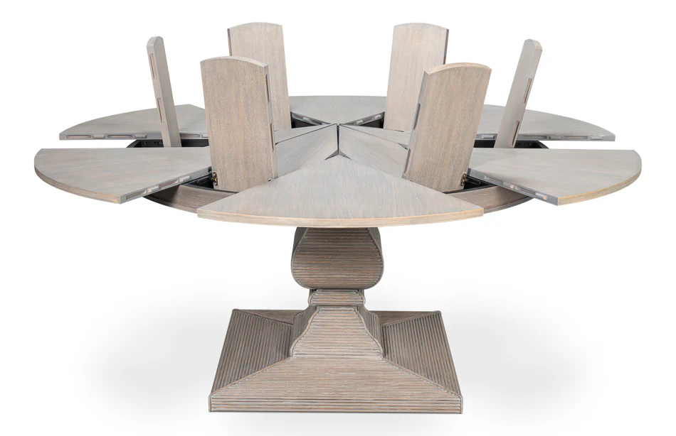 Kelso Jupe Dining Tbl,Moonskin,Lg - Image 3