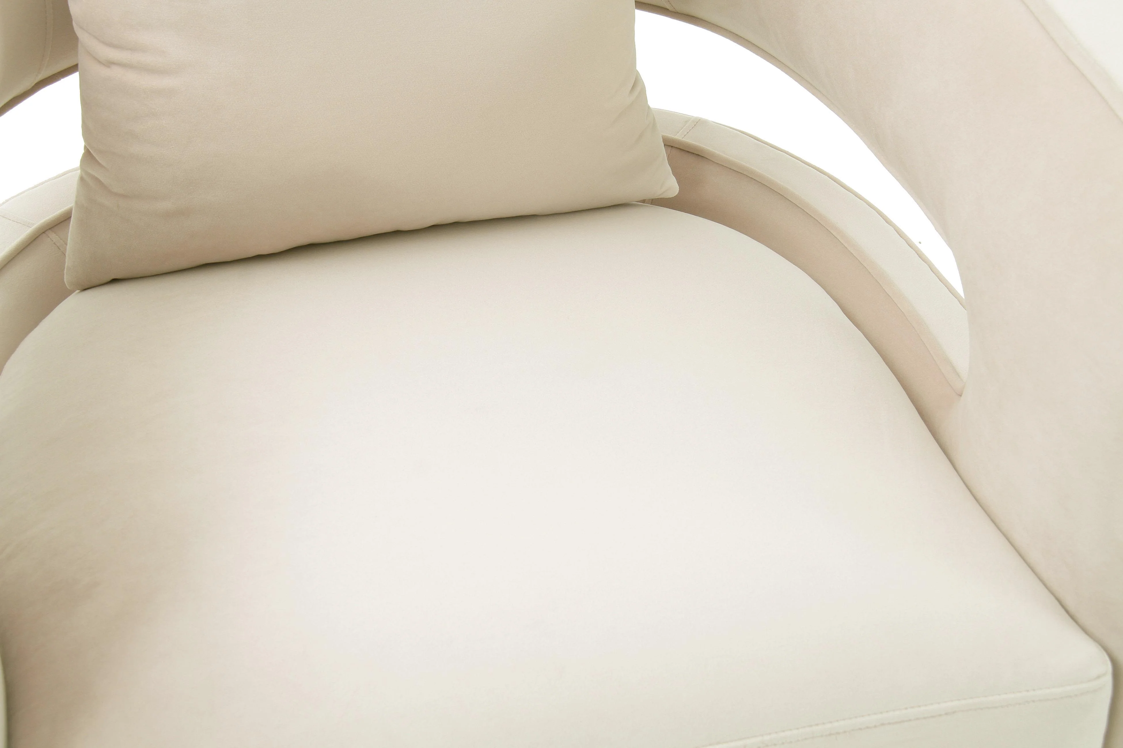 Kennedy Cream Swivel Chair - Image 5