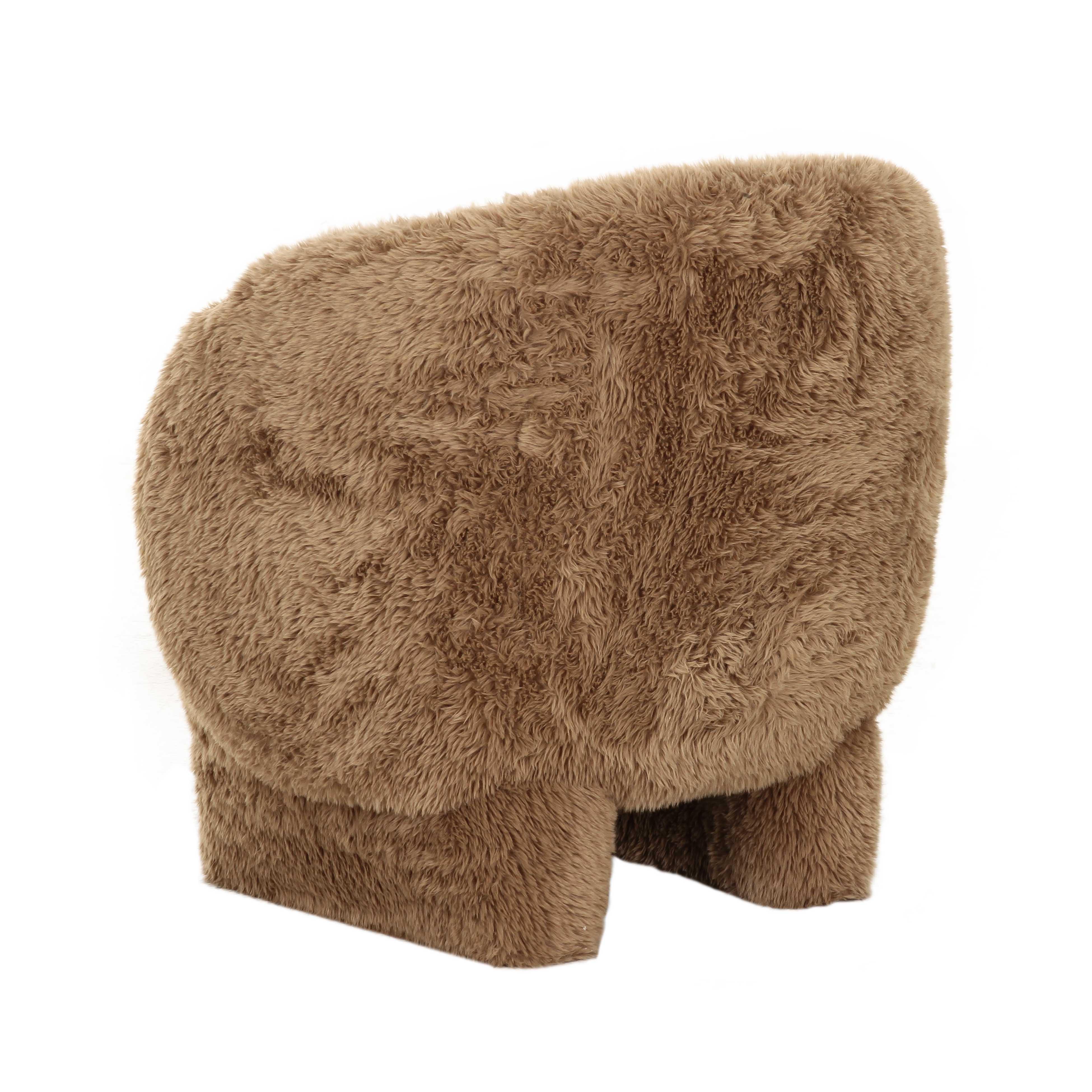 Kiki Contract-Grade Vegan Shearling Accent Chair - Image 10