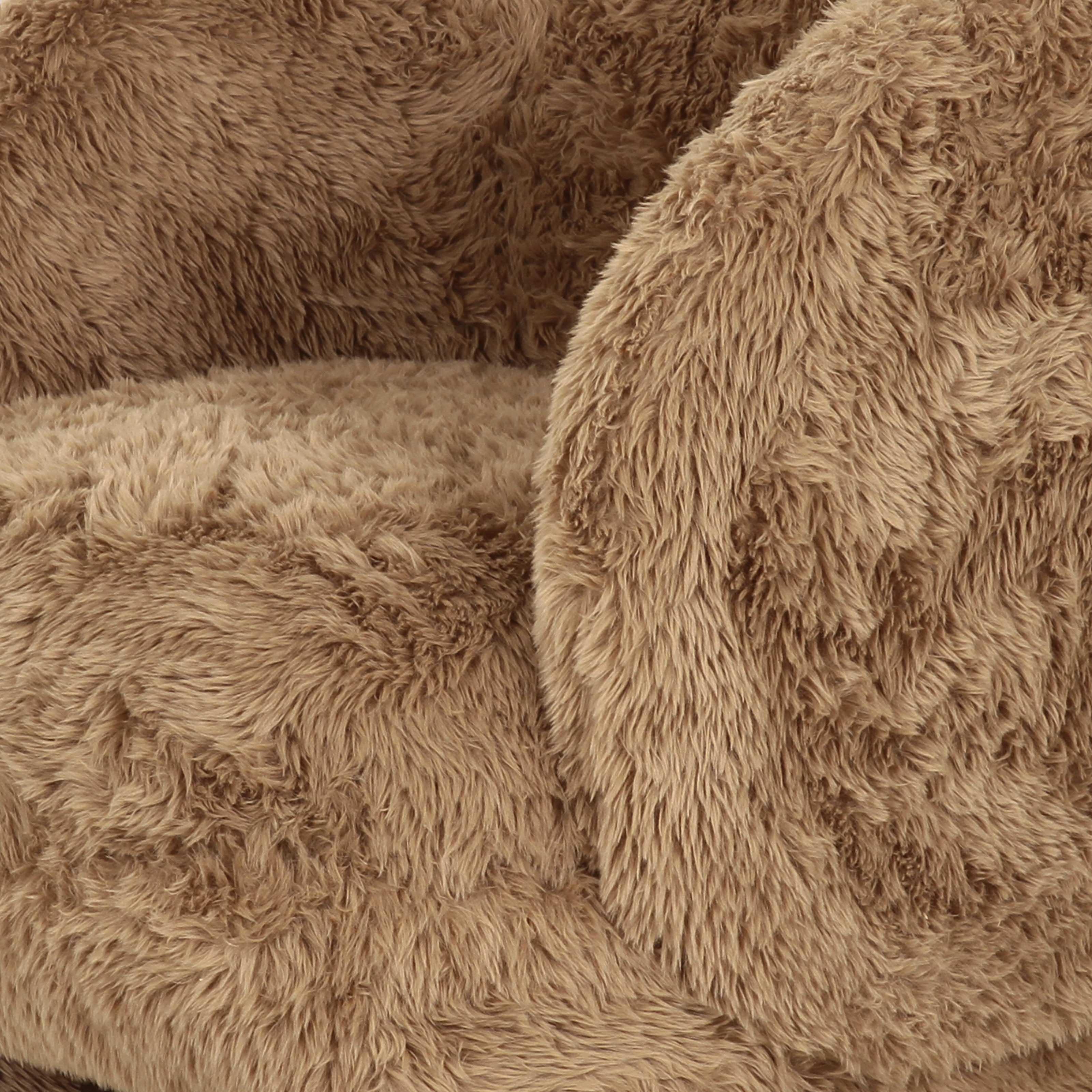 Kiki Contract-Grade Vegan Shearling Accent Chair - Image 11
