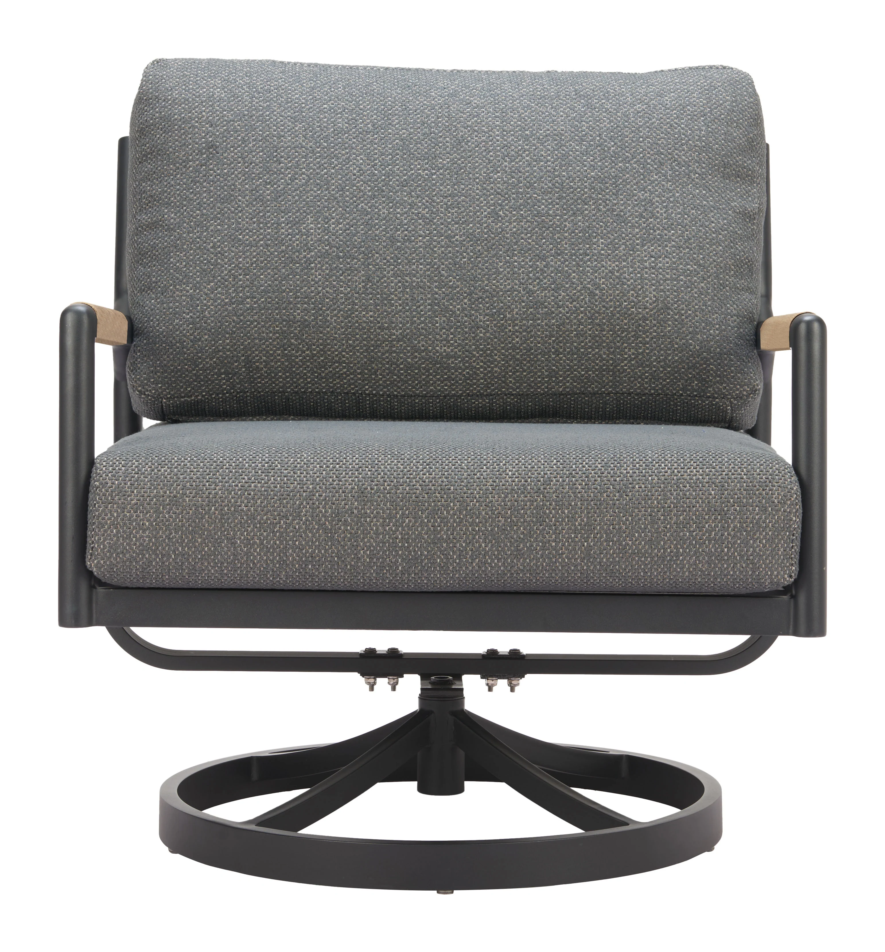 Koleso Swivel Chair Gray - Image 3