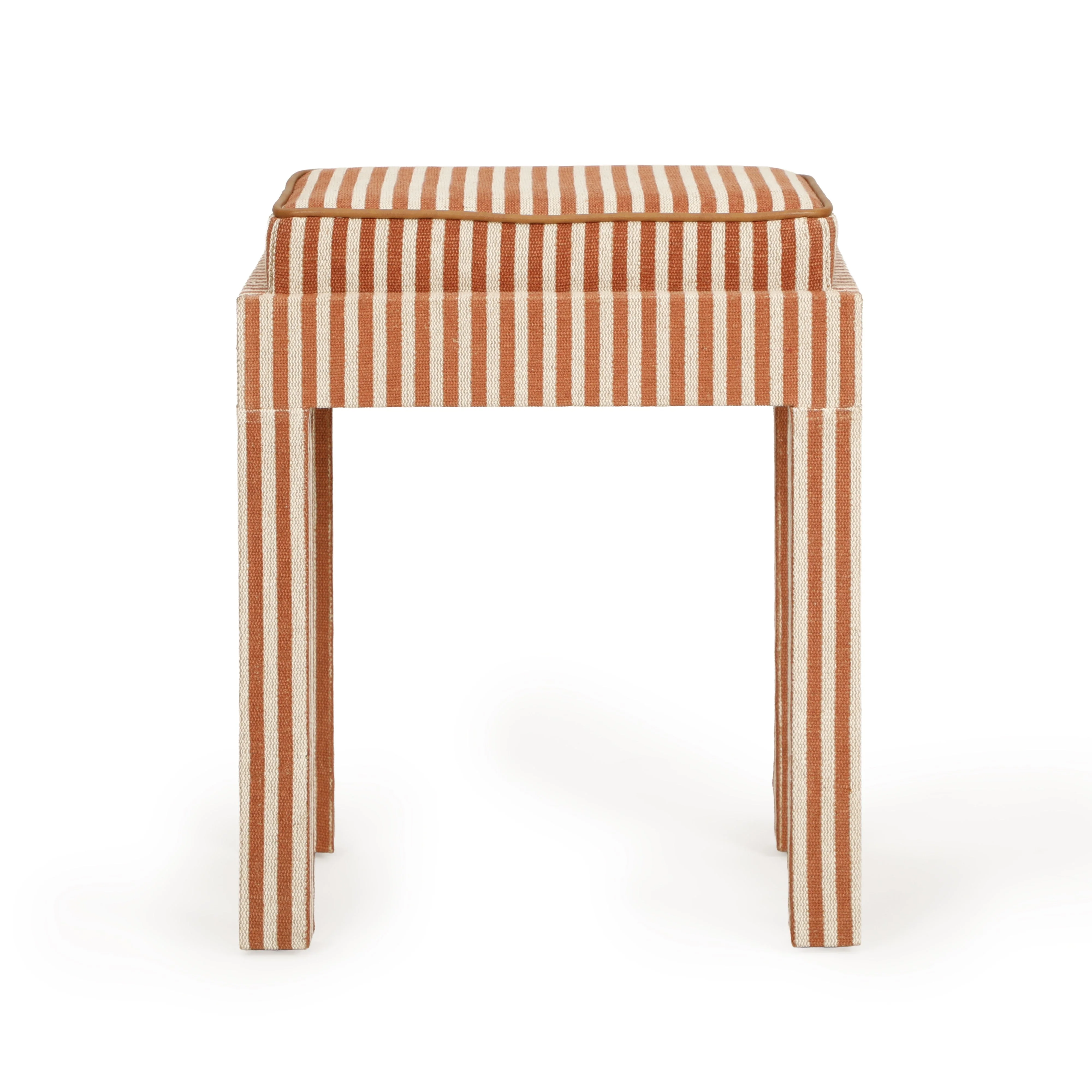 Kora Cotton Jute Contract-Grade Accent Stool - Image 3