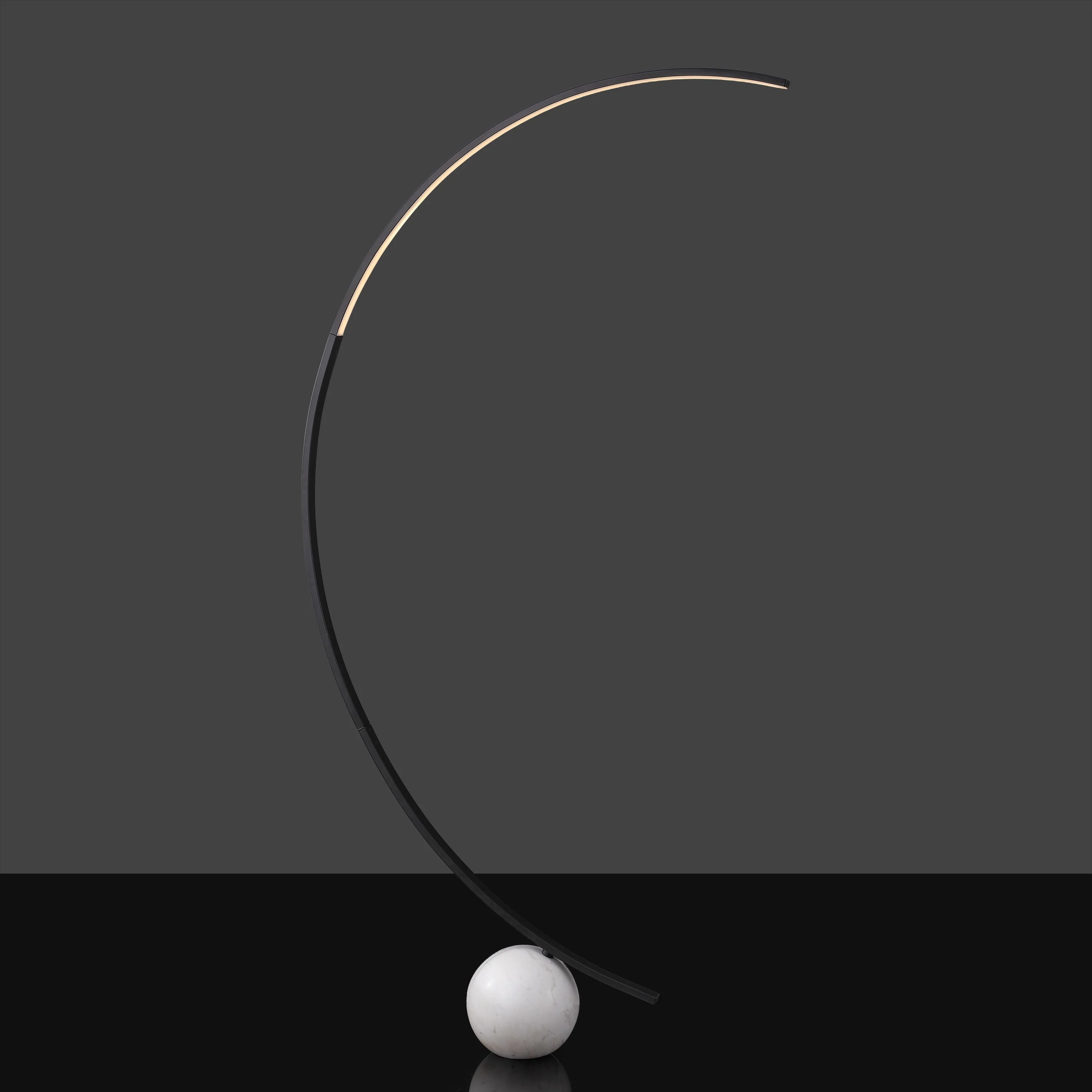 Krysandra Marble Base Floor Lamp - Image 6