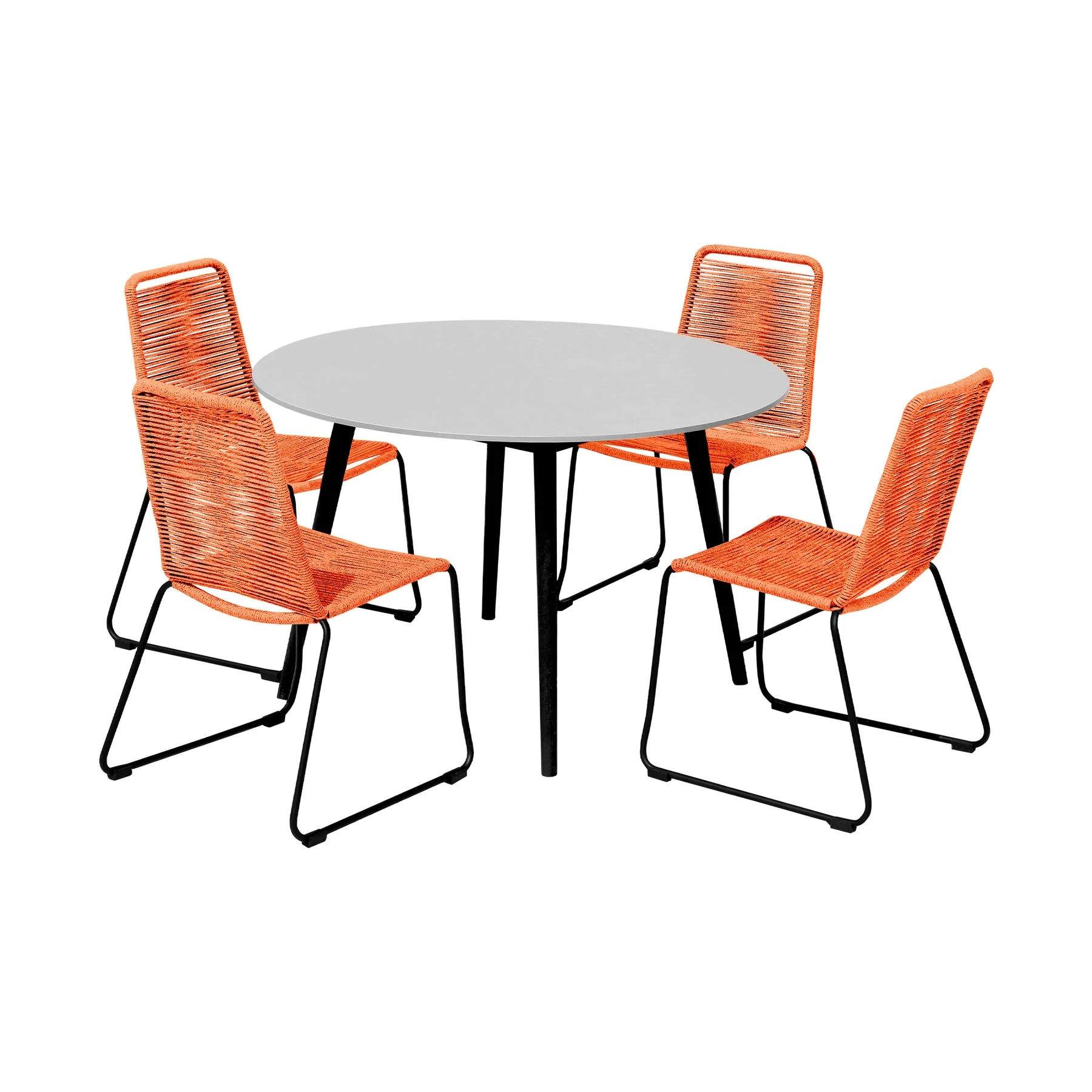 Kylie and Shasta 5 Piece Patio Outdoor Dining Set - Image 39