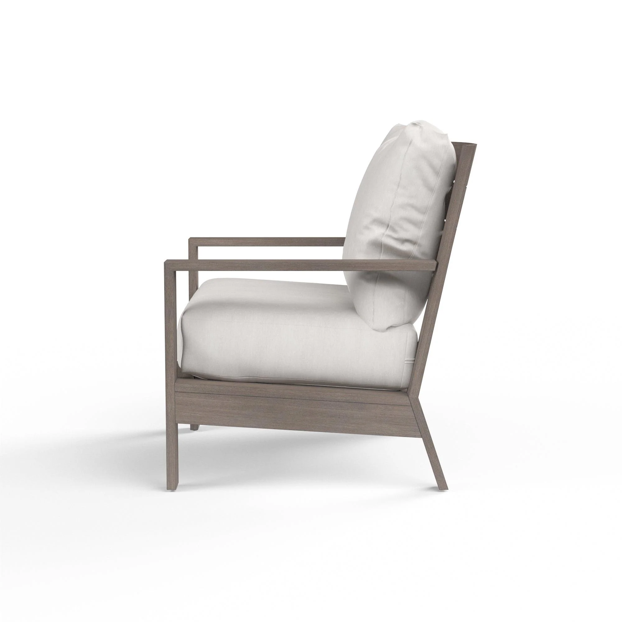 Laguna Club Chair in Canvas Flax, No Welt - Image 4