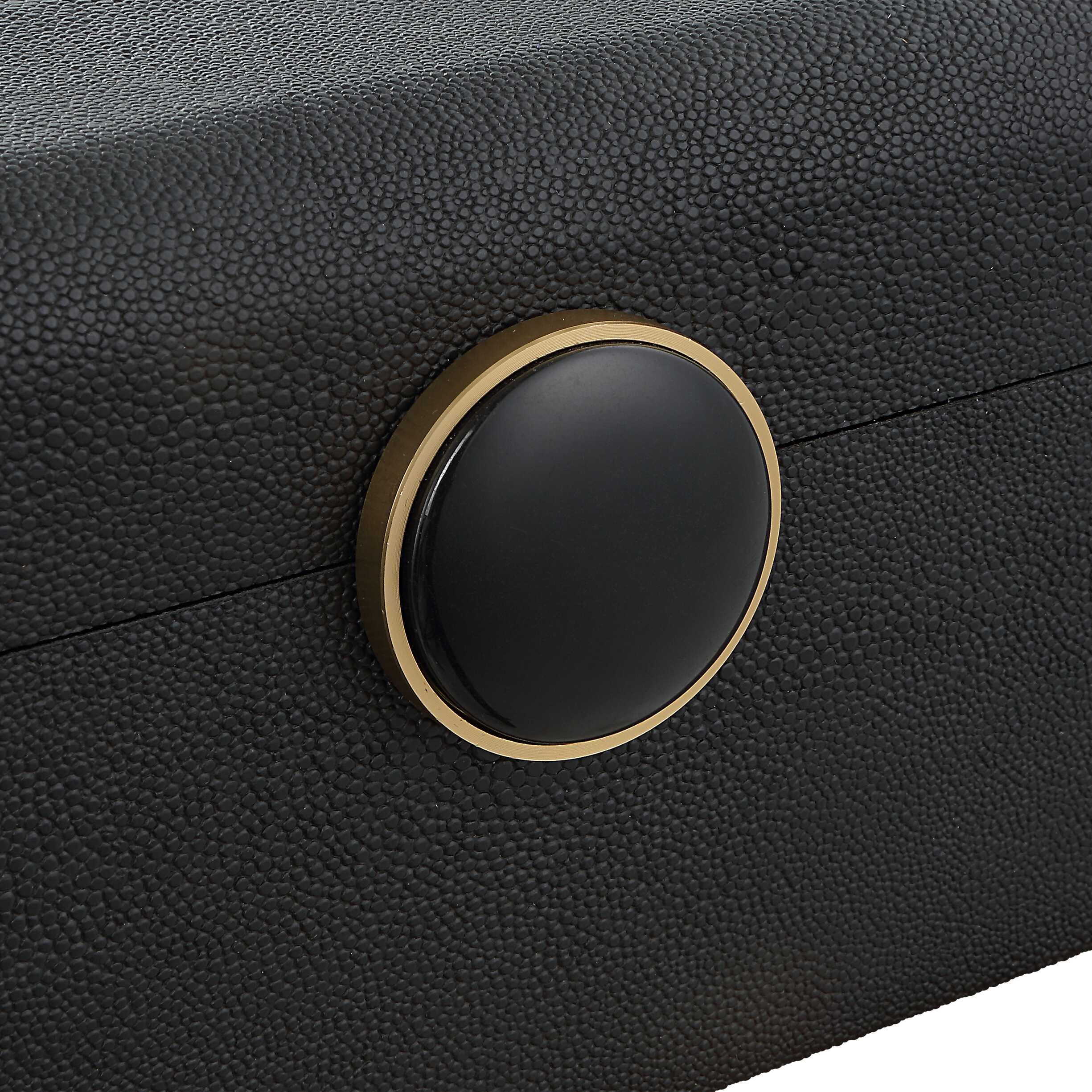 Lalique Black Shagreen Box - Image 6