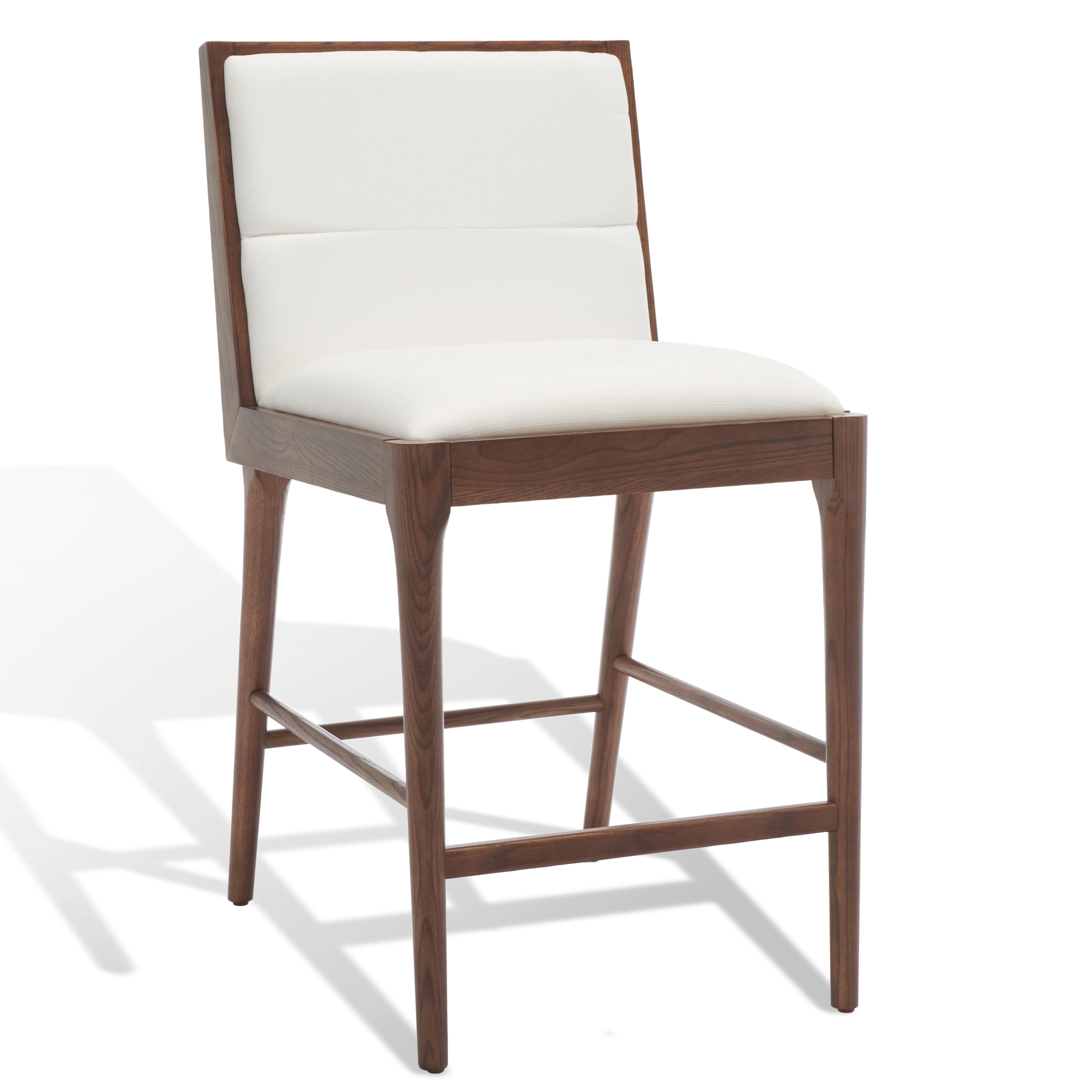 Laycee Linen And Wood Counter Stool - Image 13
