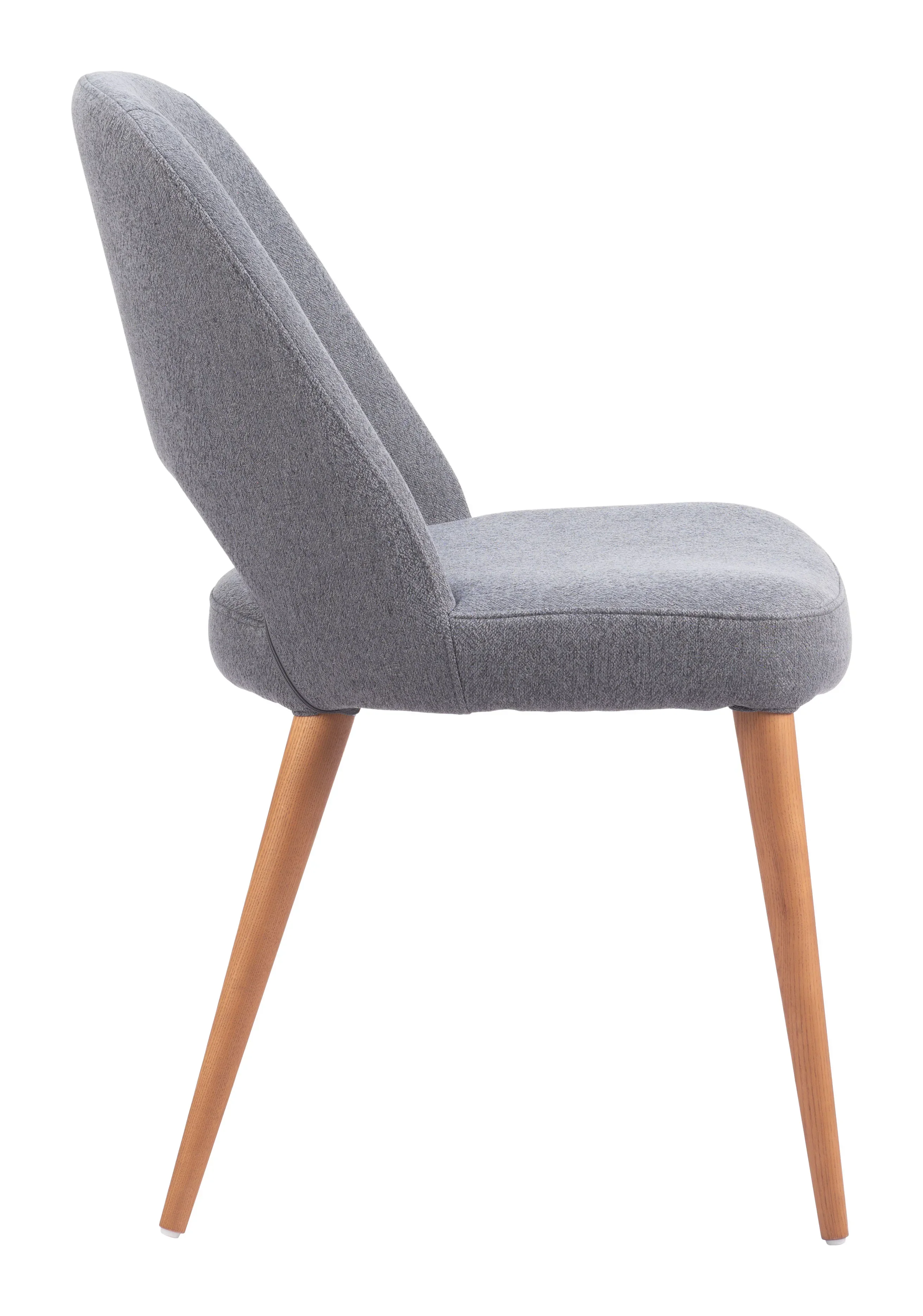 Leith Dining Chair (Set of 2) Gray - Image 2