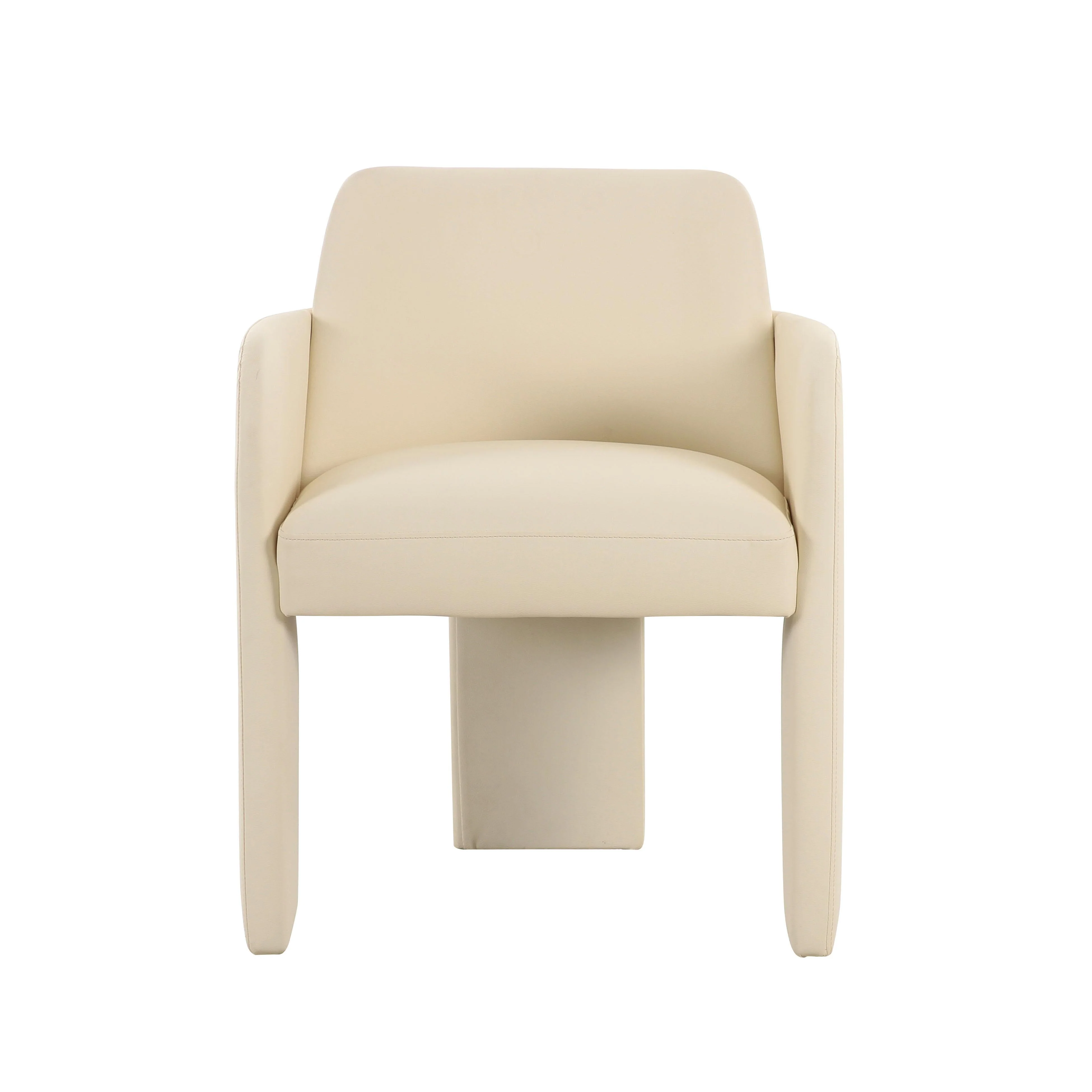 Leo Performance Vegan Leather Dining Chair - Image 8