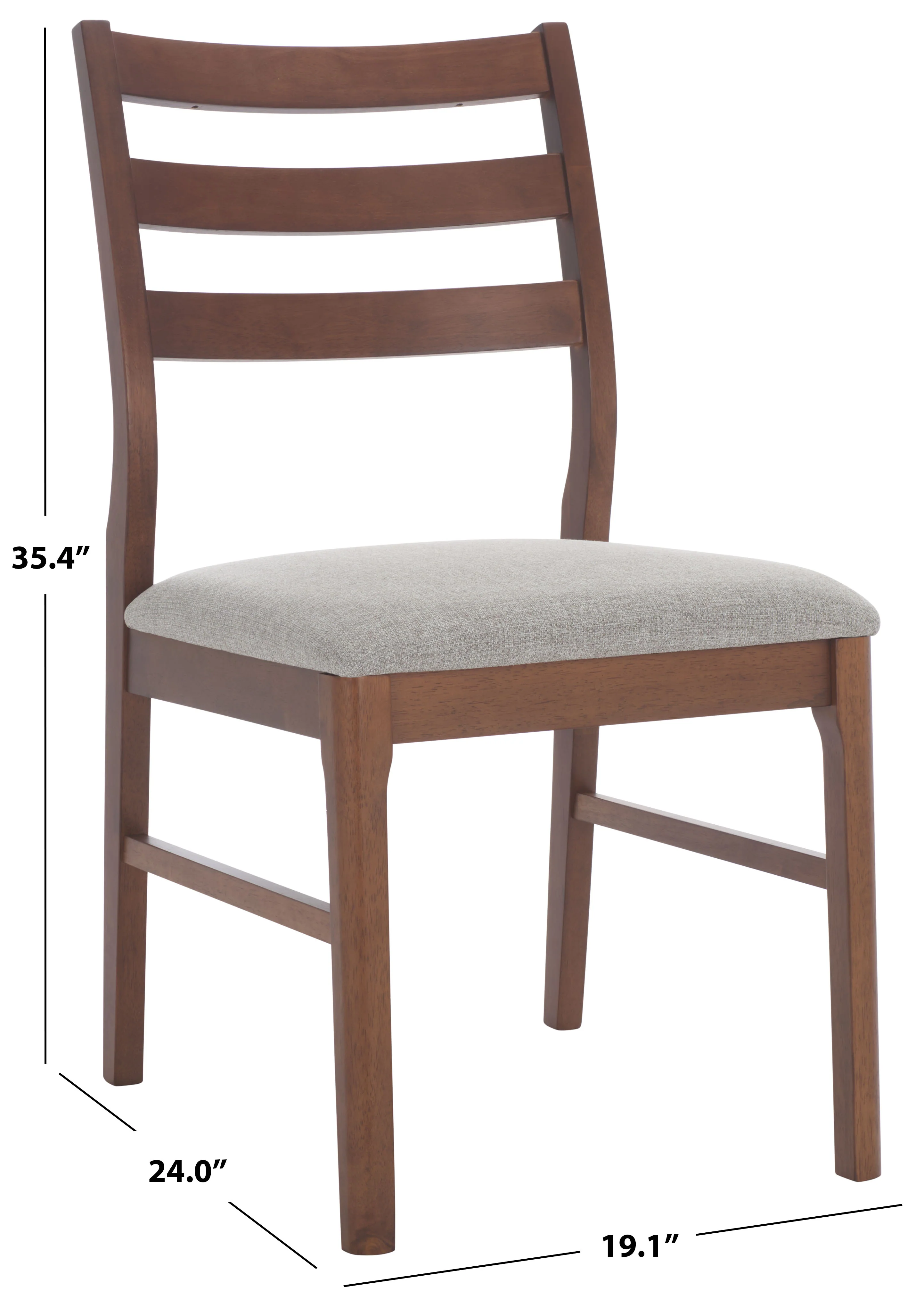 Leroux Wood Ladder Back Dining Chair - Set of 2 - Image 29
