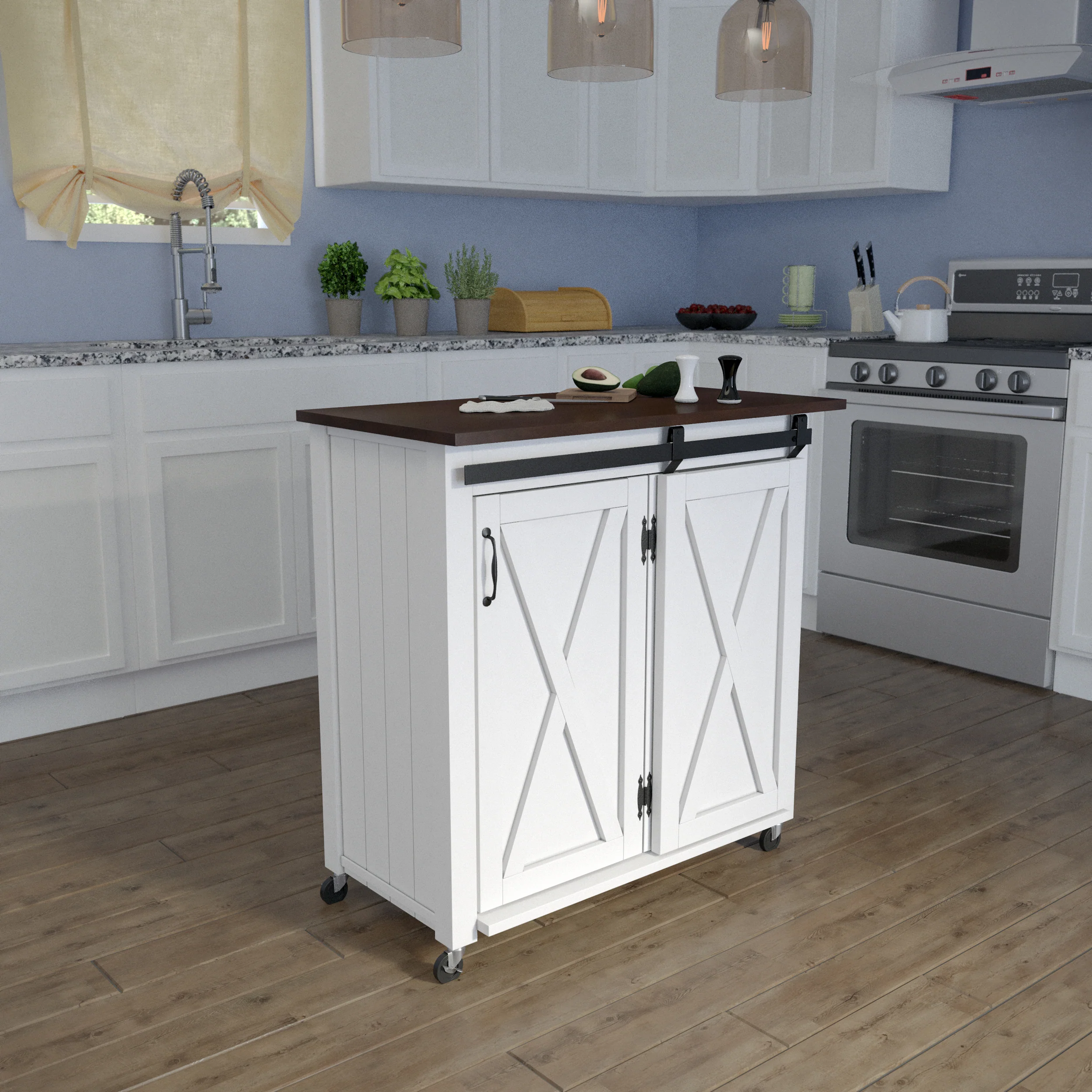 Leshire Kitchen Cart - Image 3