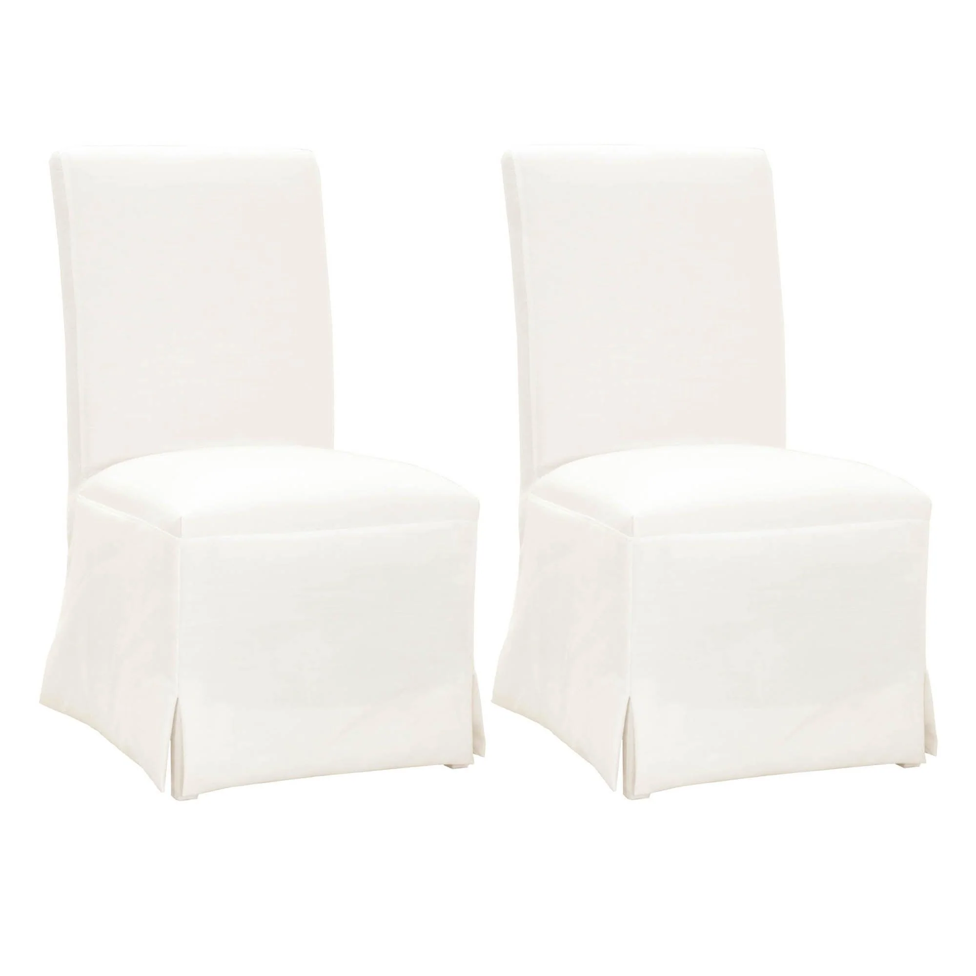 Levi Slipcover Dining Chair, Set of 2 - Image 6