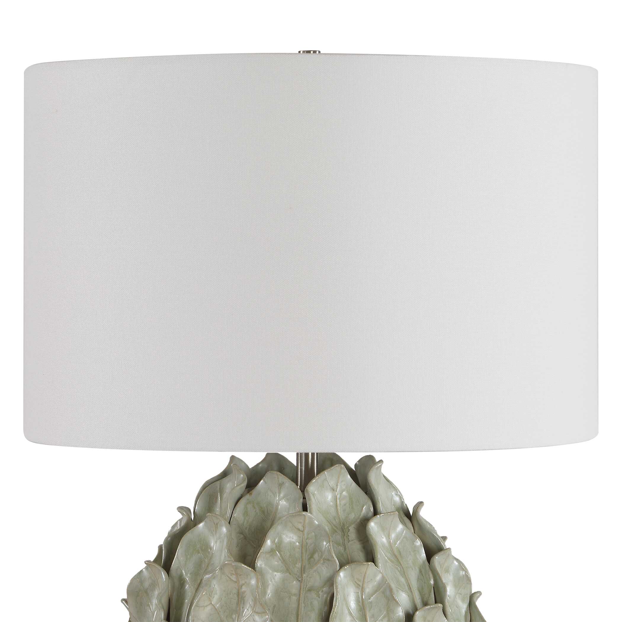 Levlyn Pale Green Table Lamp - Image 4