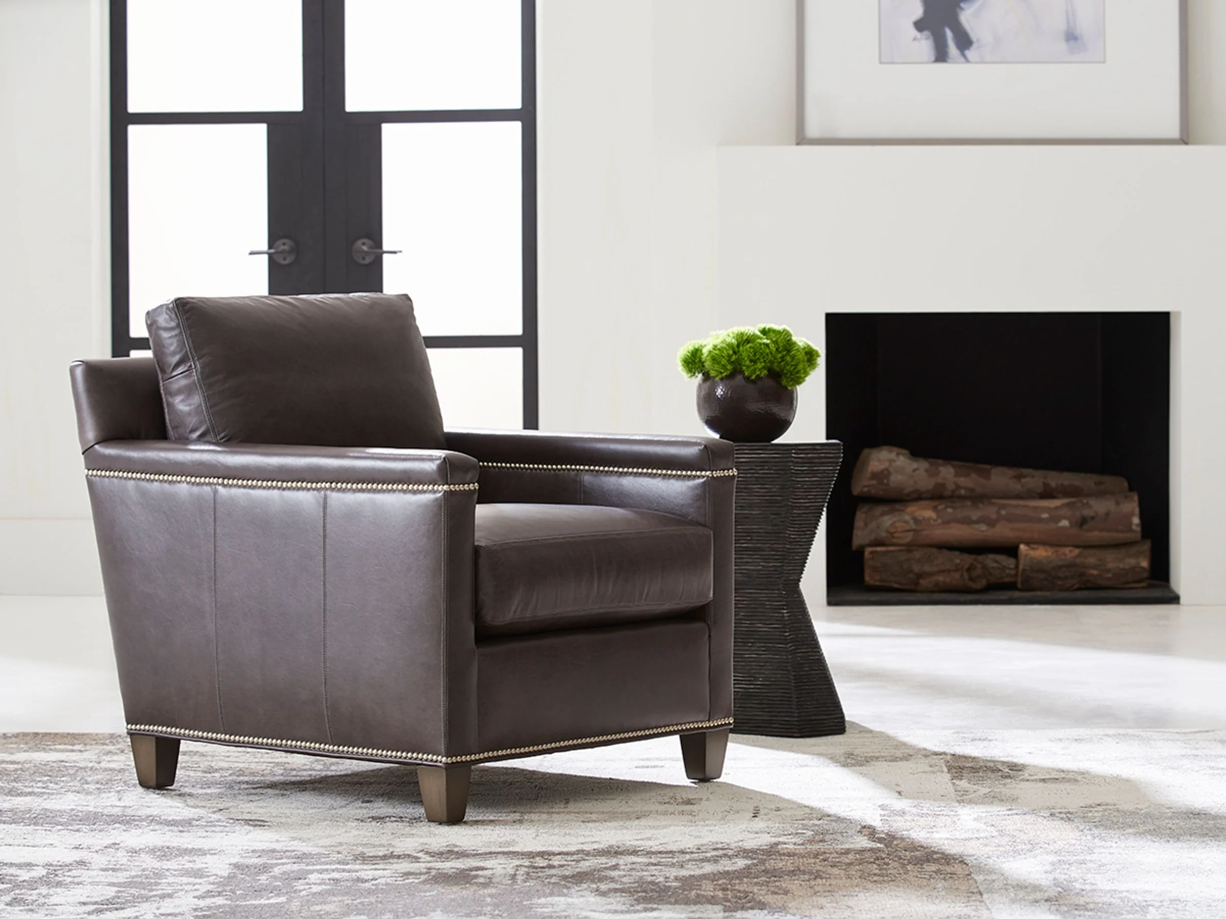 Lexington Leather Strada Leather Chair - Image 3