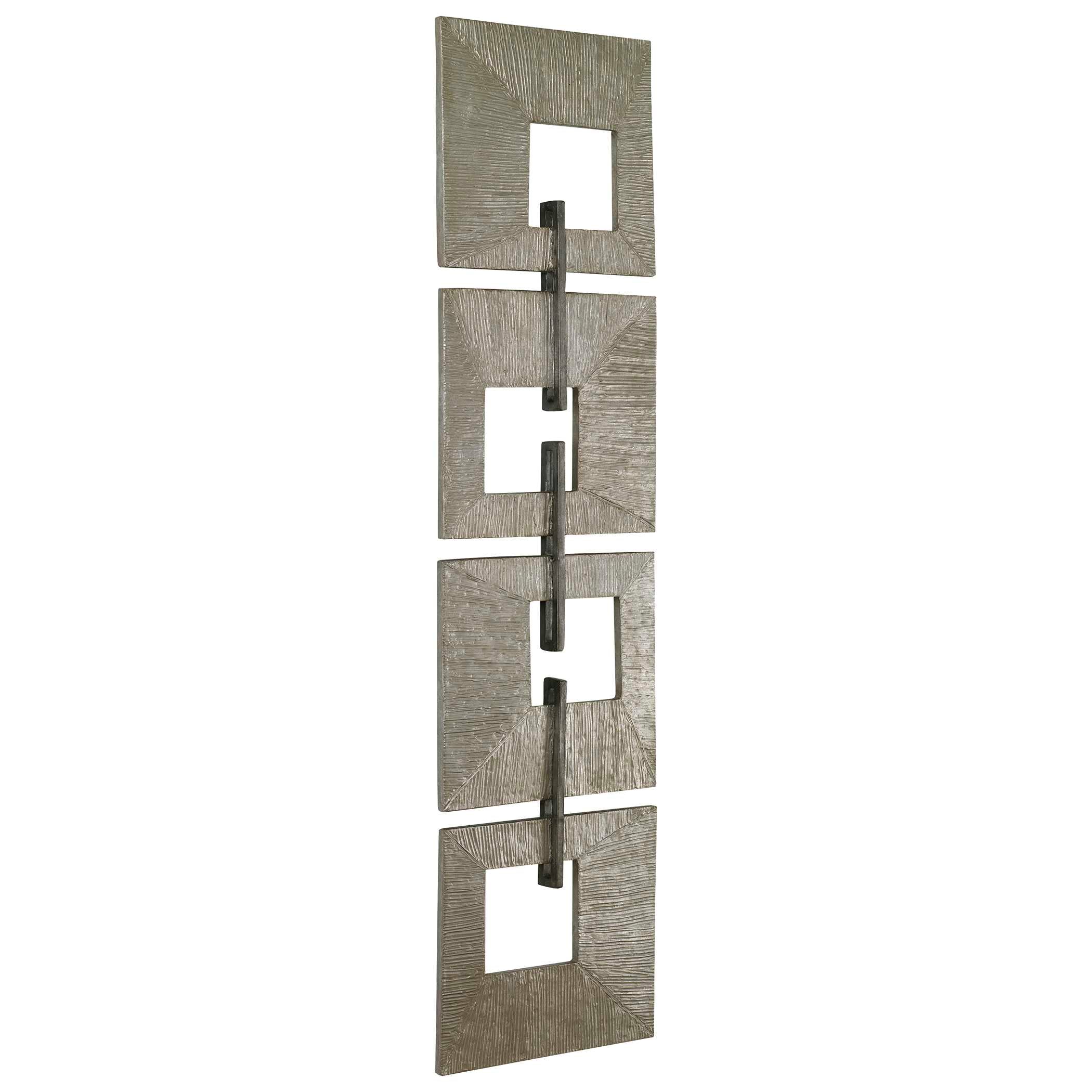 Linked Champagne Metal Wall Decor - Image 4