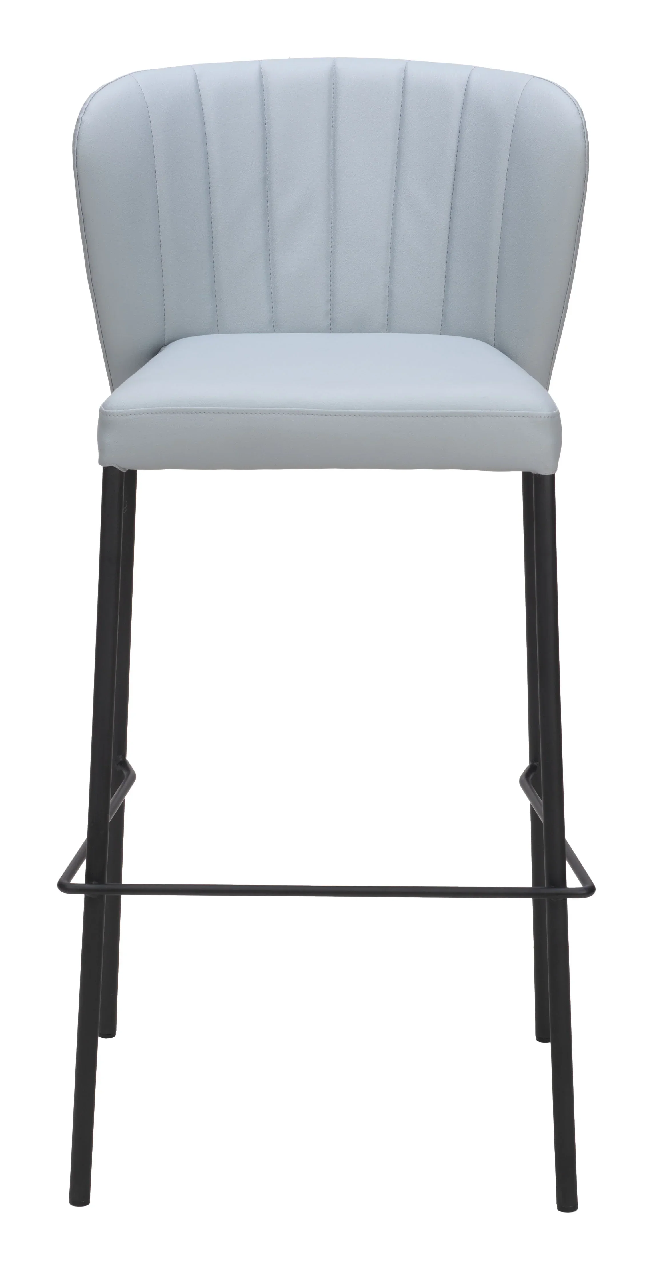 Linz Barstool (Set of 2) Gray - Image 4