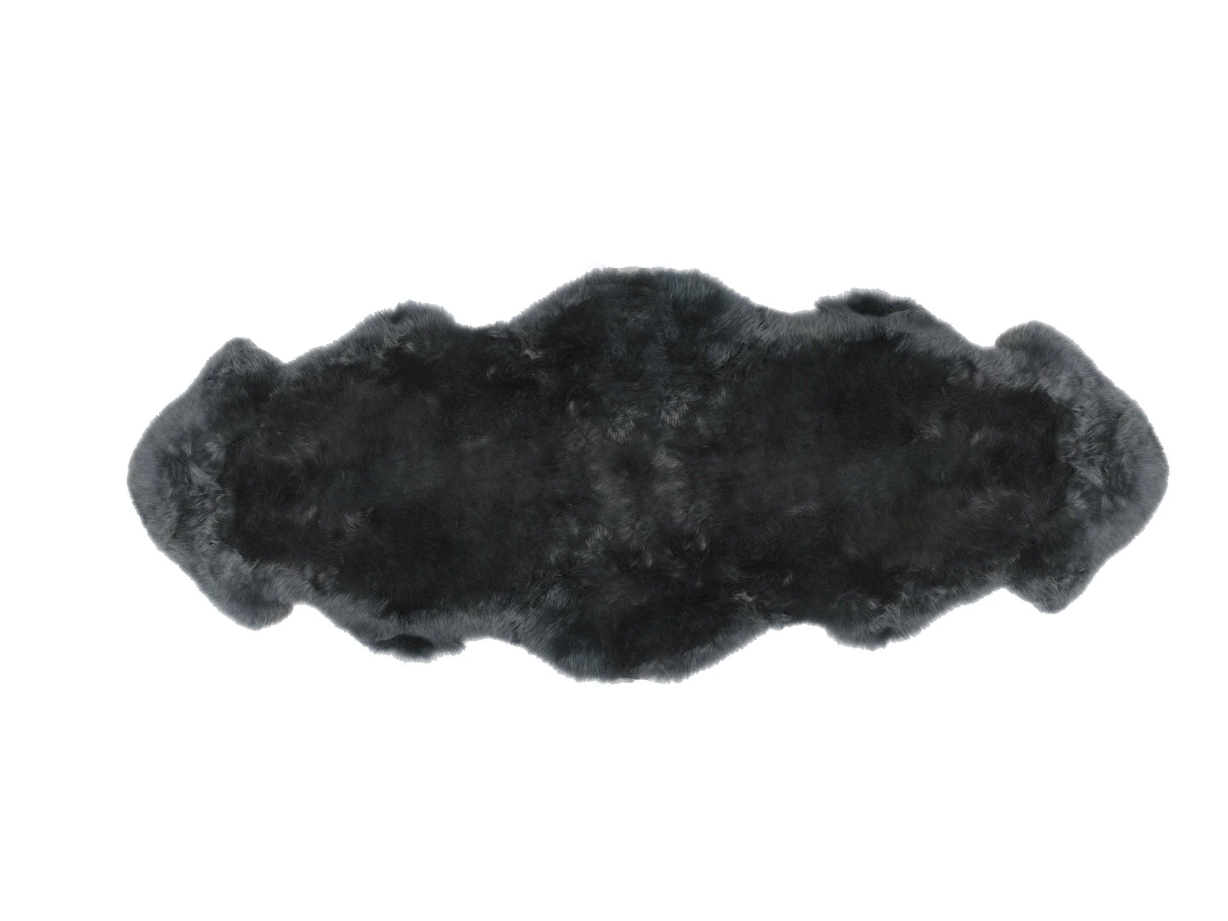 Long Wool Sheepskin Rug Double - Image 14