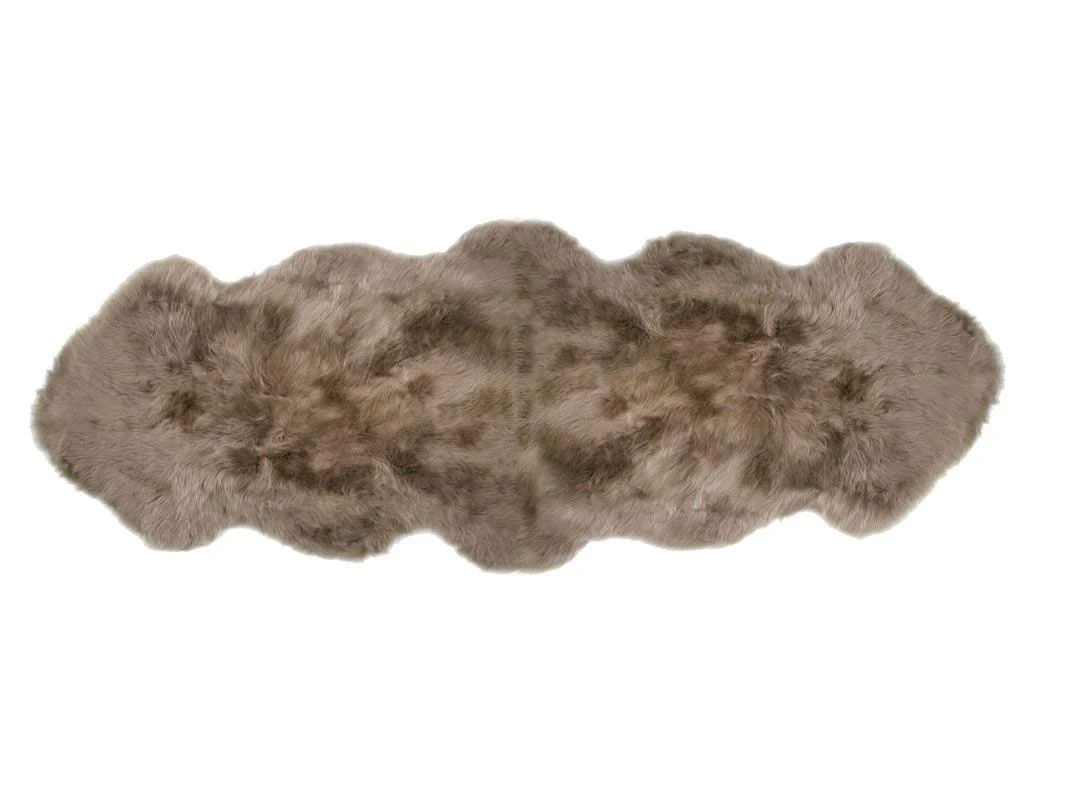 Long Wool Sheepskin Rug Double - Image 18