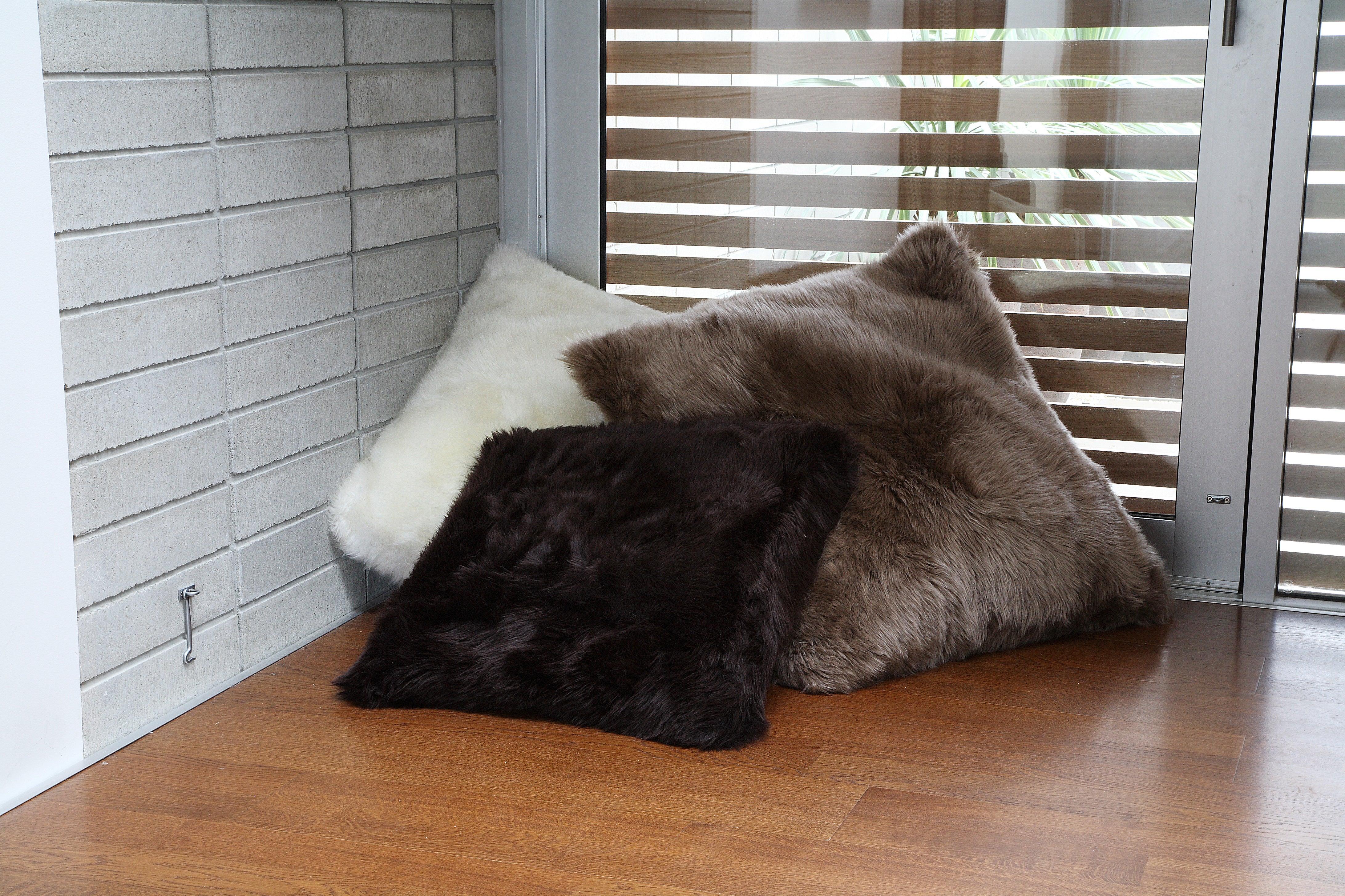 Longwool Sheepskin Square Cushion - Image 31