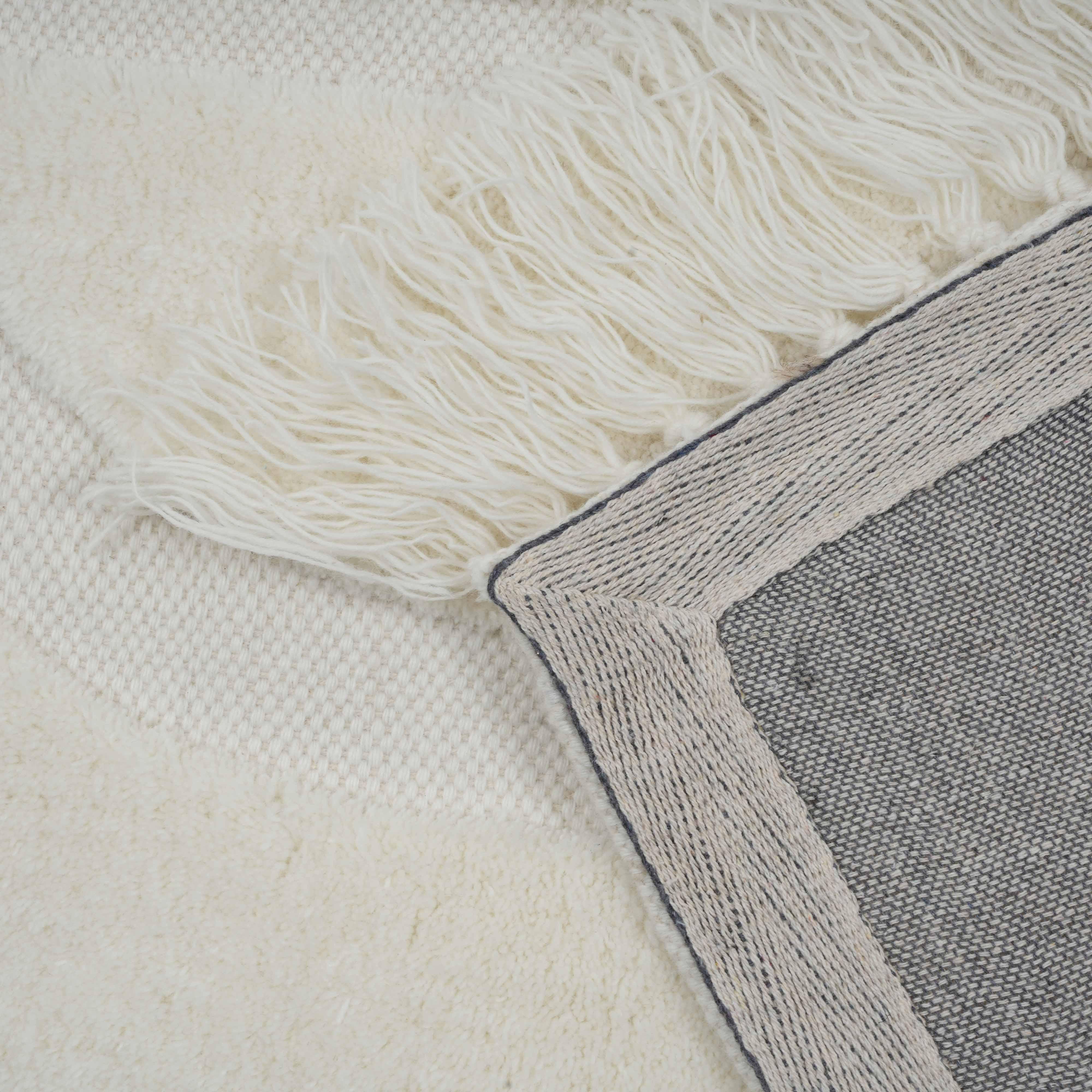 Loop White 8' x 10' Area Rug - Image 4