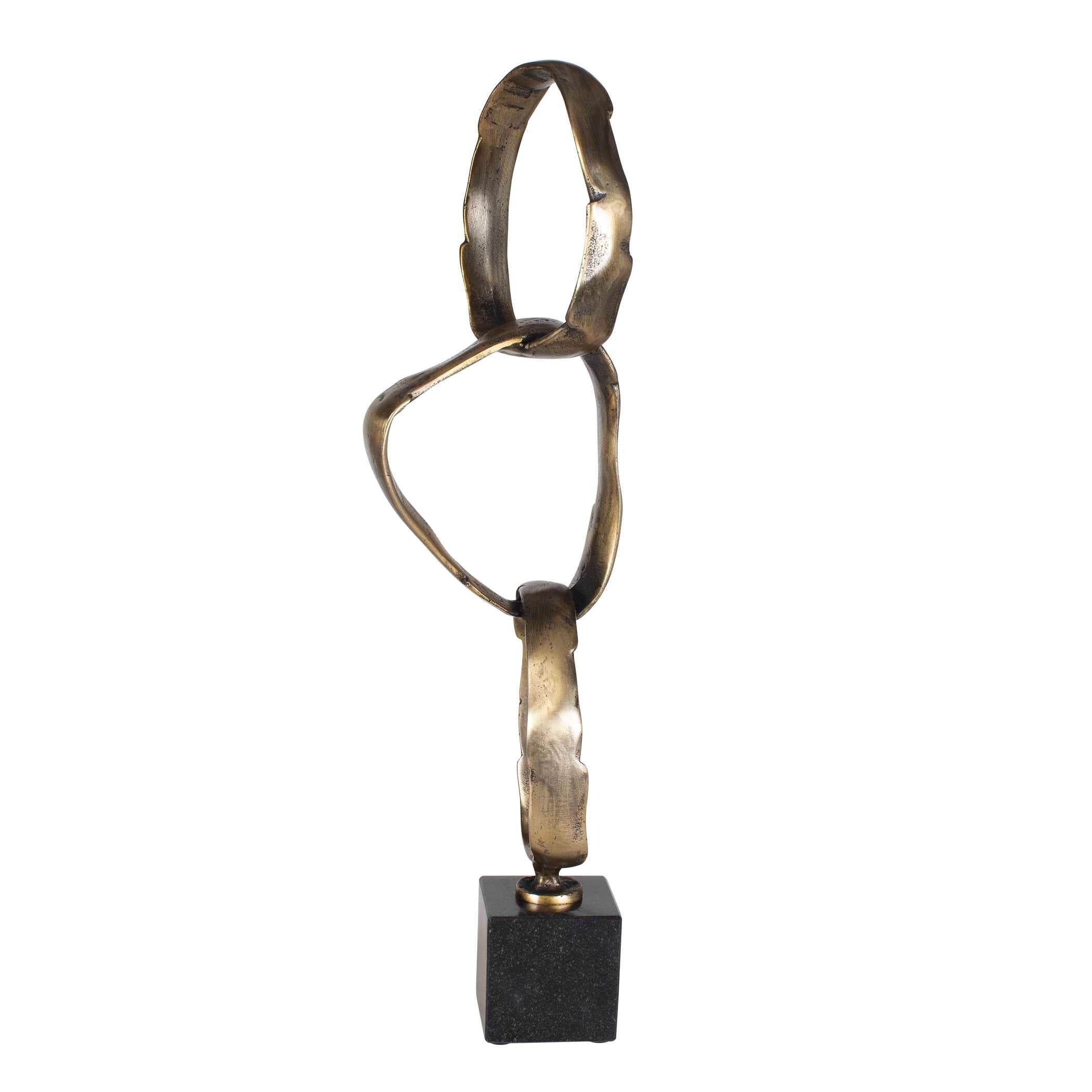 Loopform Brass Ring Sculpture - Image 5