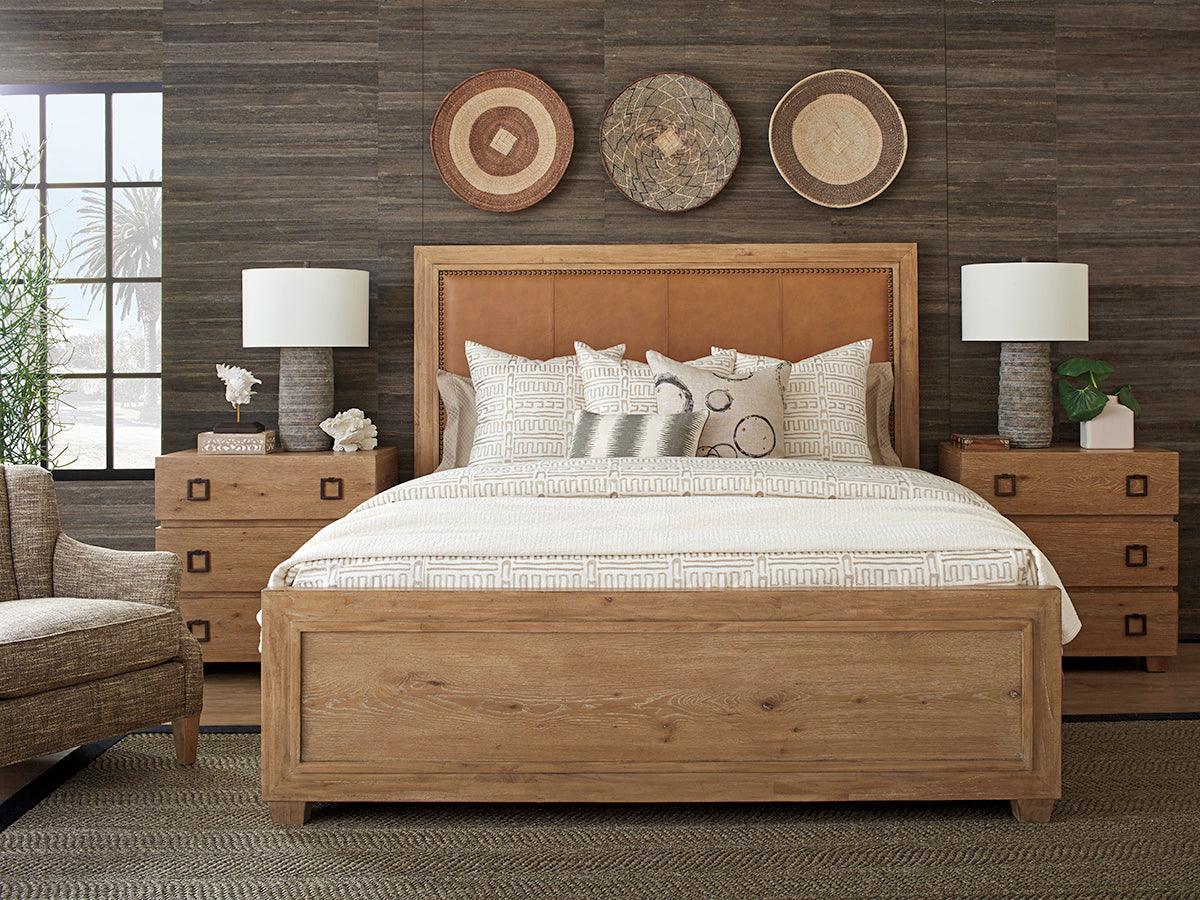 Los Altos Antilles Upholstered Panel Bed - Image 7
