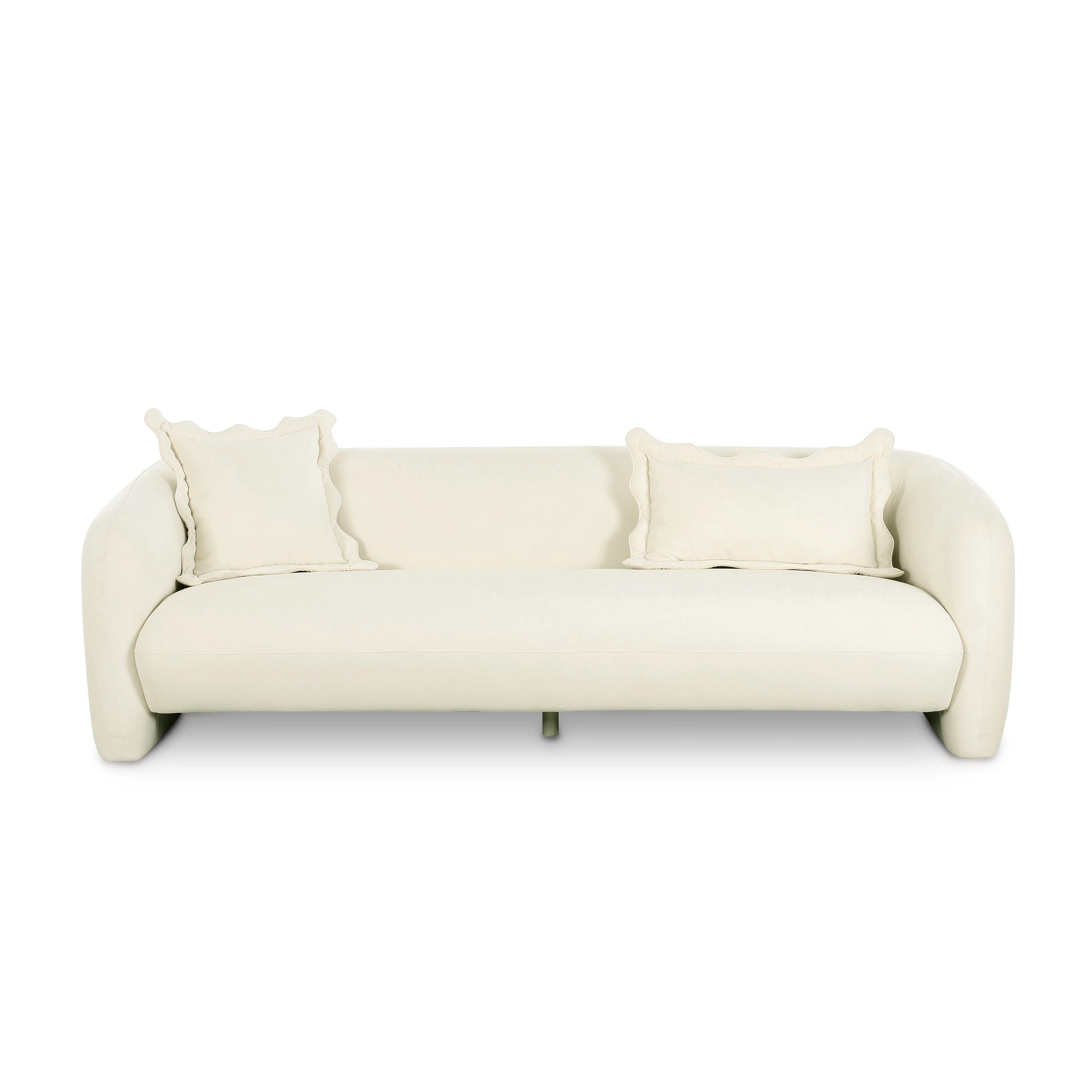 Lou 91" Performance Velvet Sofa - Image 9