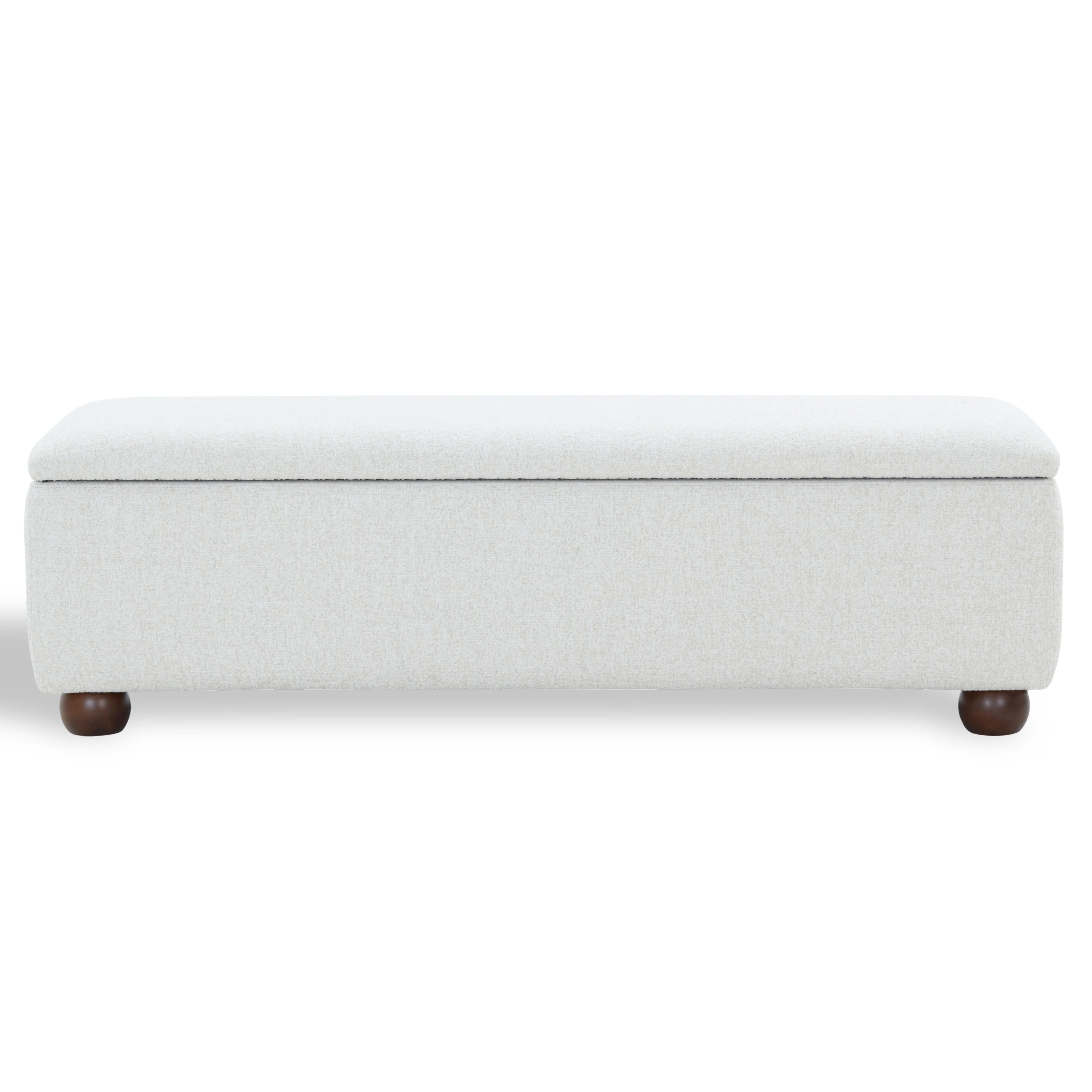 Lucija Boucle Storage Bench - Image 13