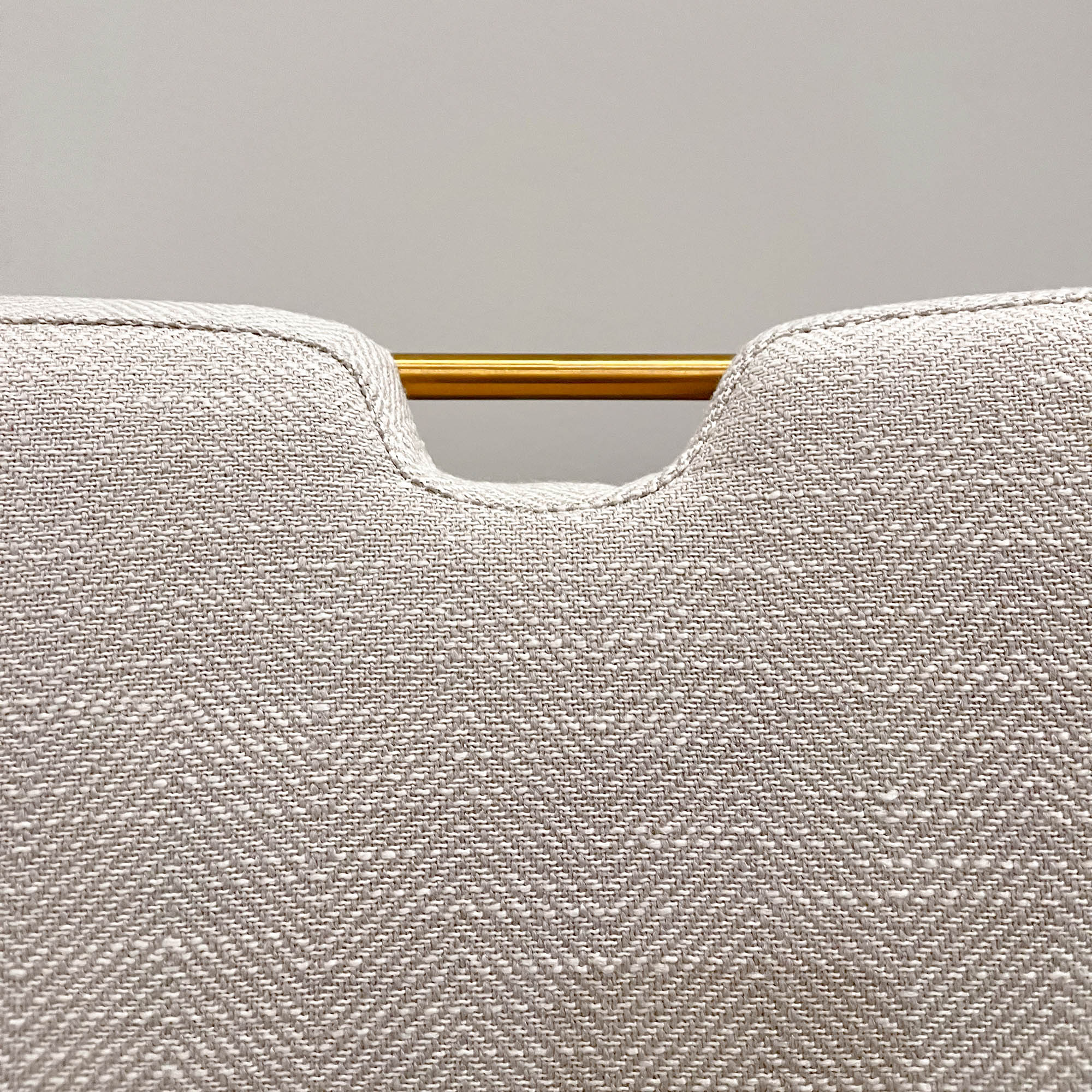 Luella Dining Chair - Sandy Beige/Cool Brown Legs - Image 10