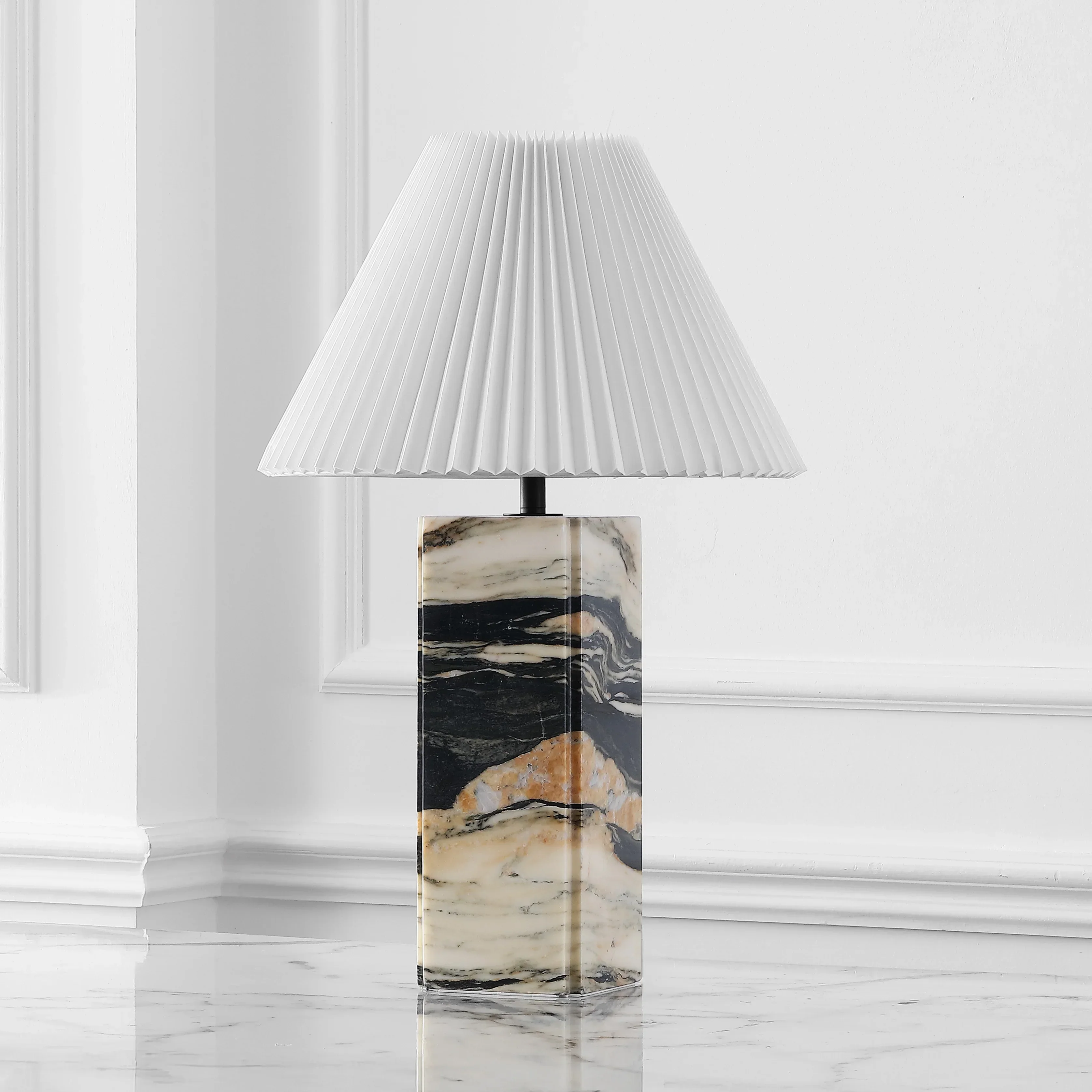 Mackenzie Square Marble Table Lamp - Image 44