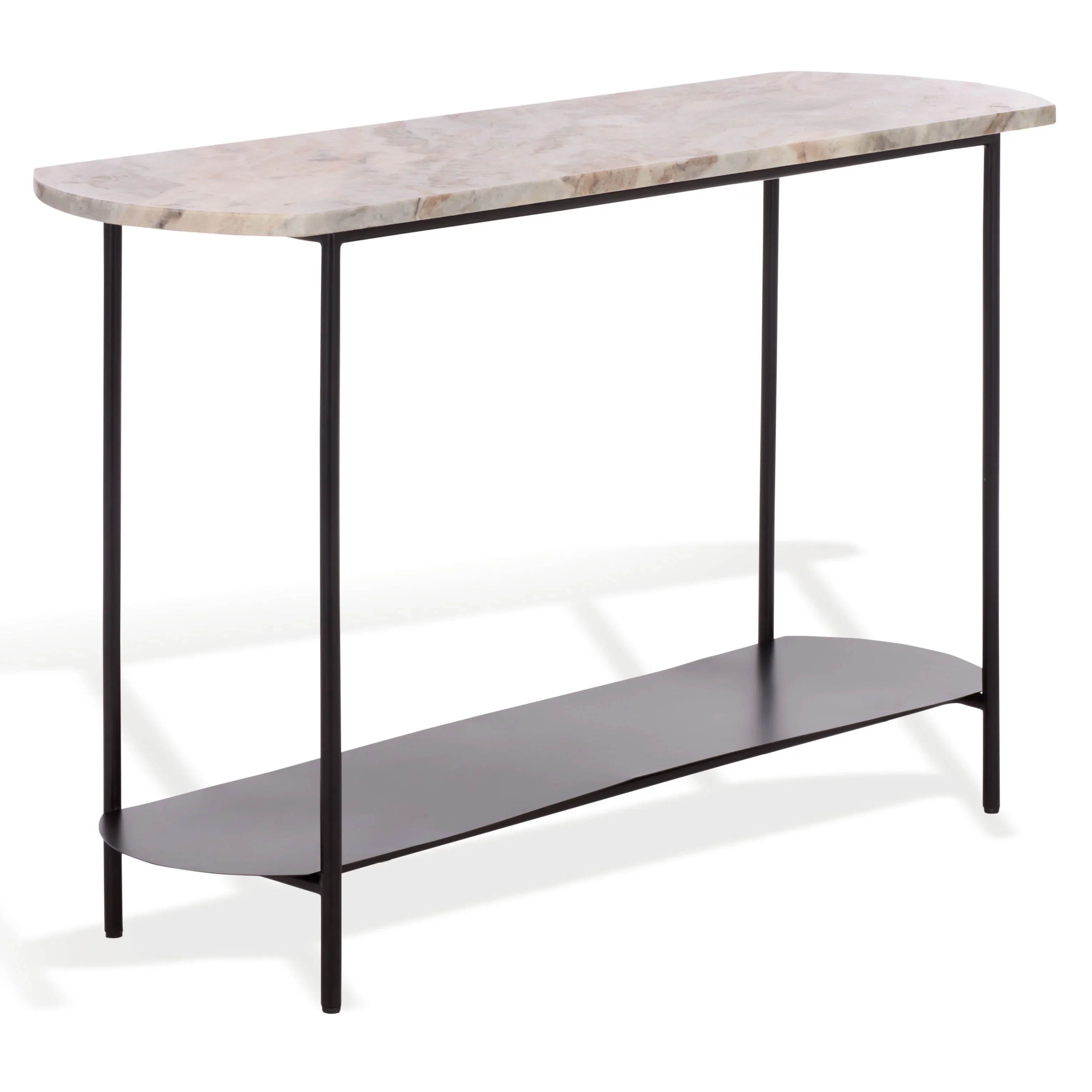 Macklyn Oval Marble Top Console Table - Image 4