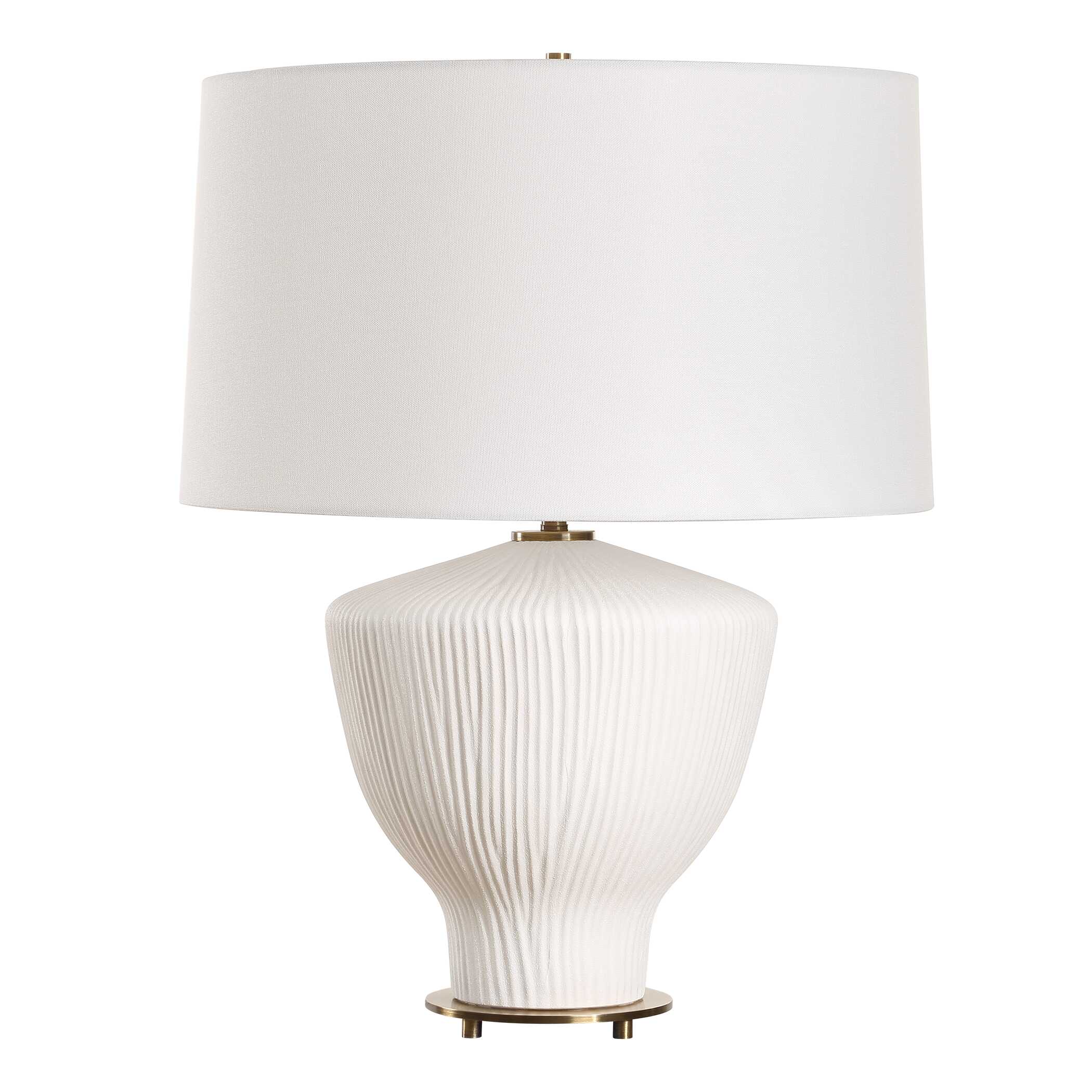 Maisie White Table Lamp - Image 4