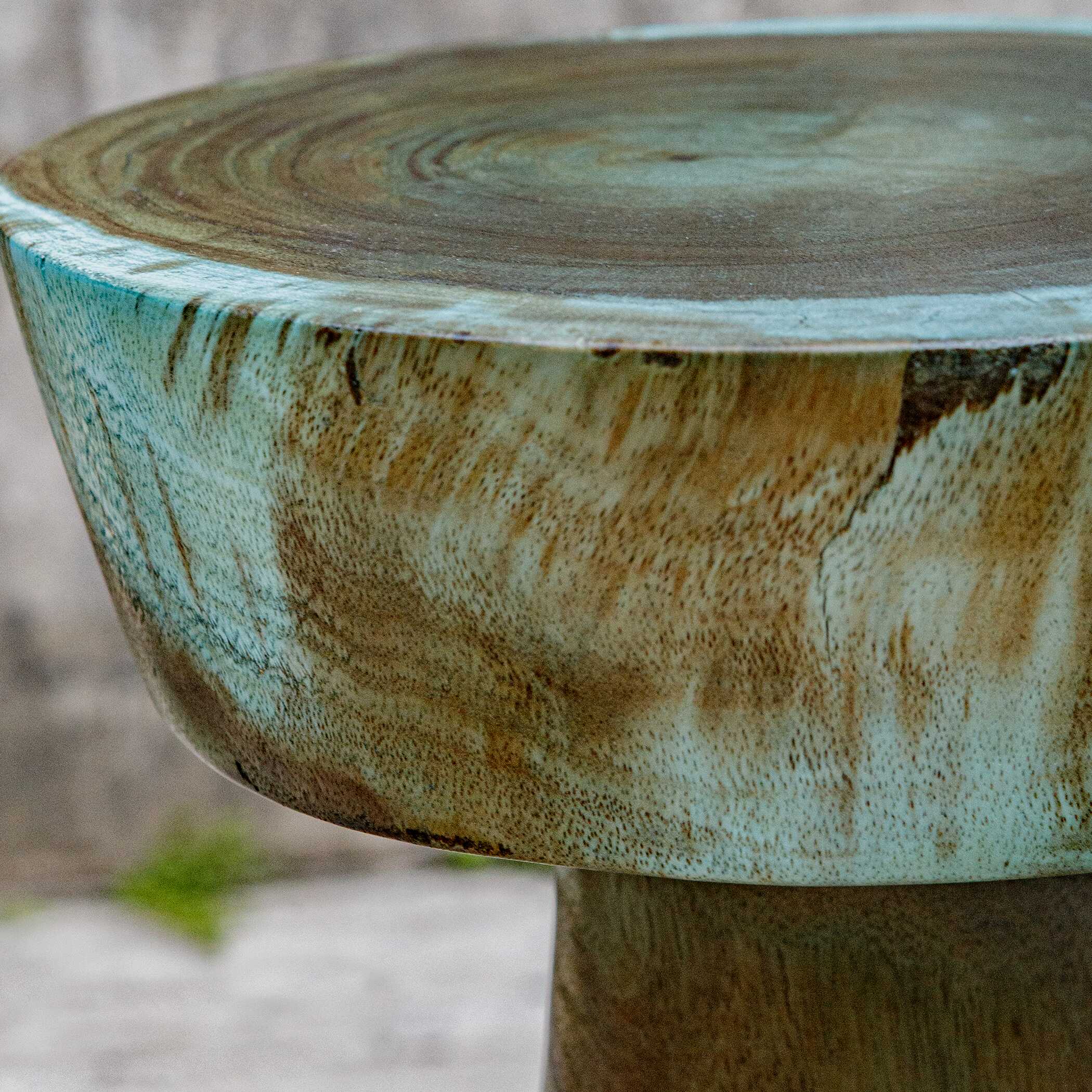 Mano Blue-Green Drink Table - Image 6