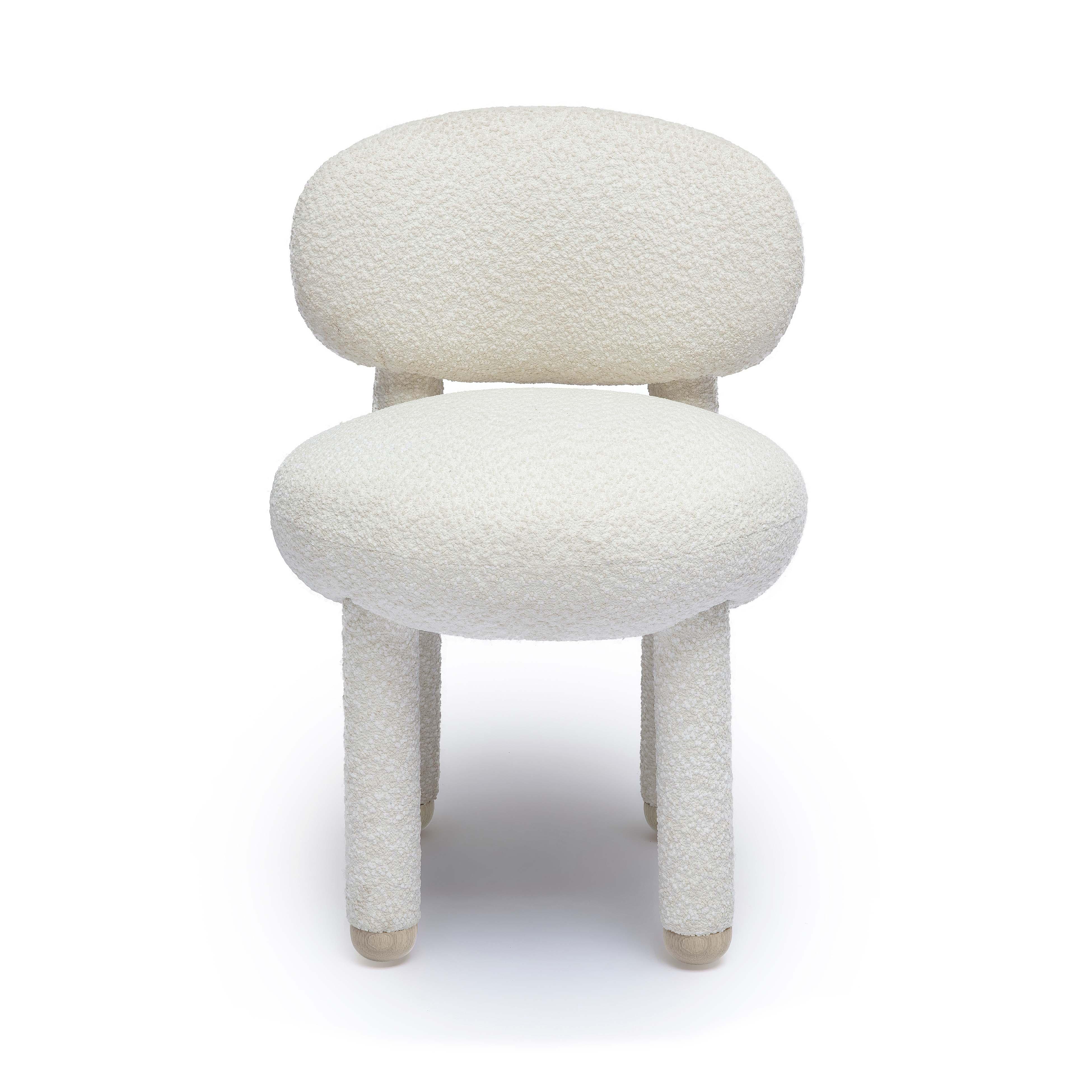 Manu Nubby Performance Fabric Side Chair - Image 15