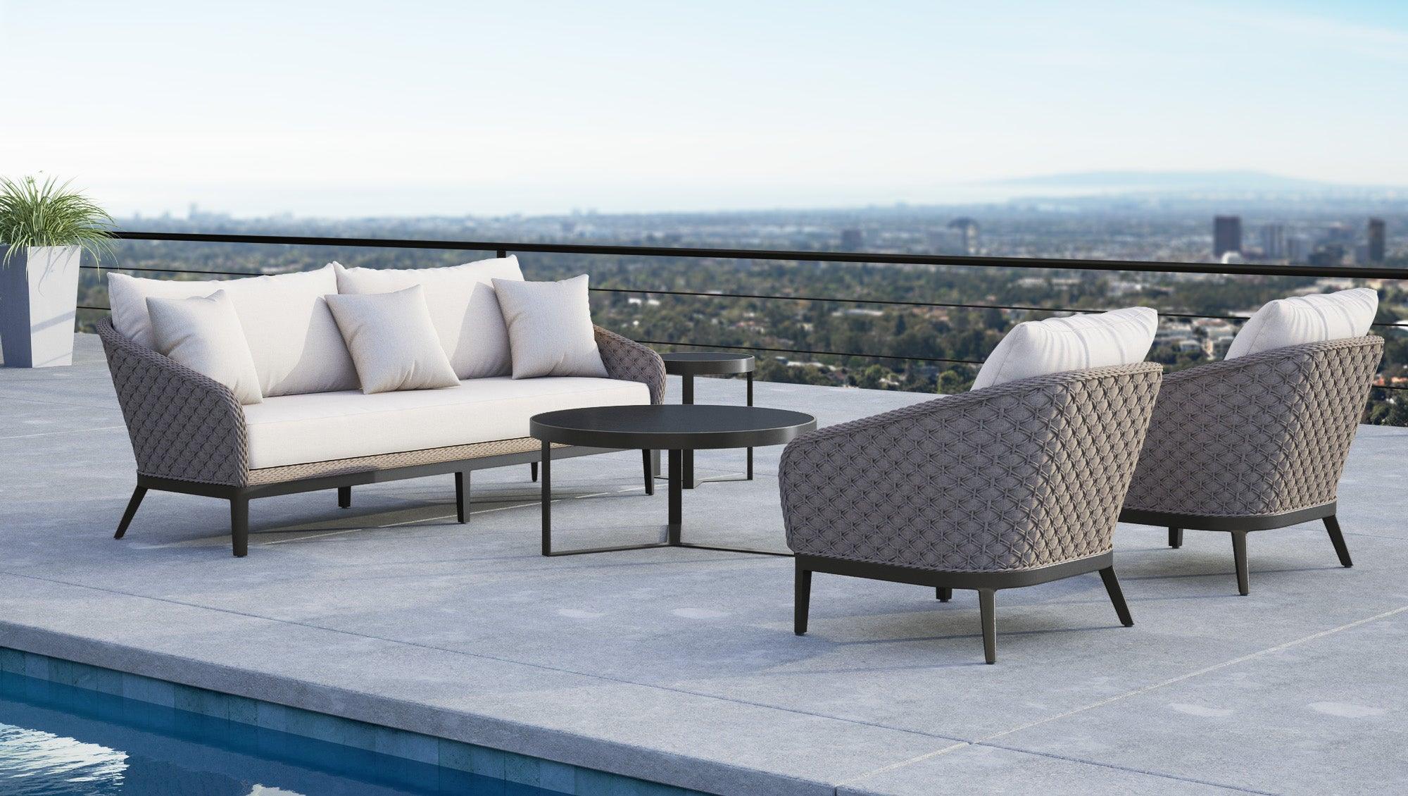 Marbella Club Chair in Echo Ash w/ Self Welt - Image 6