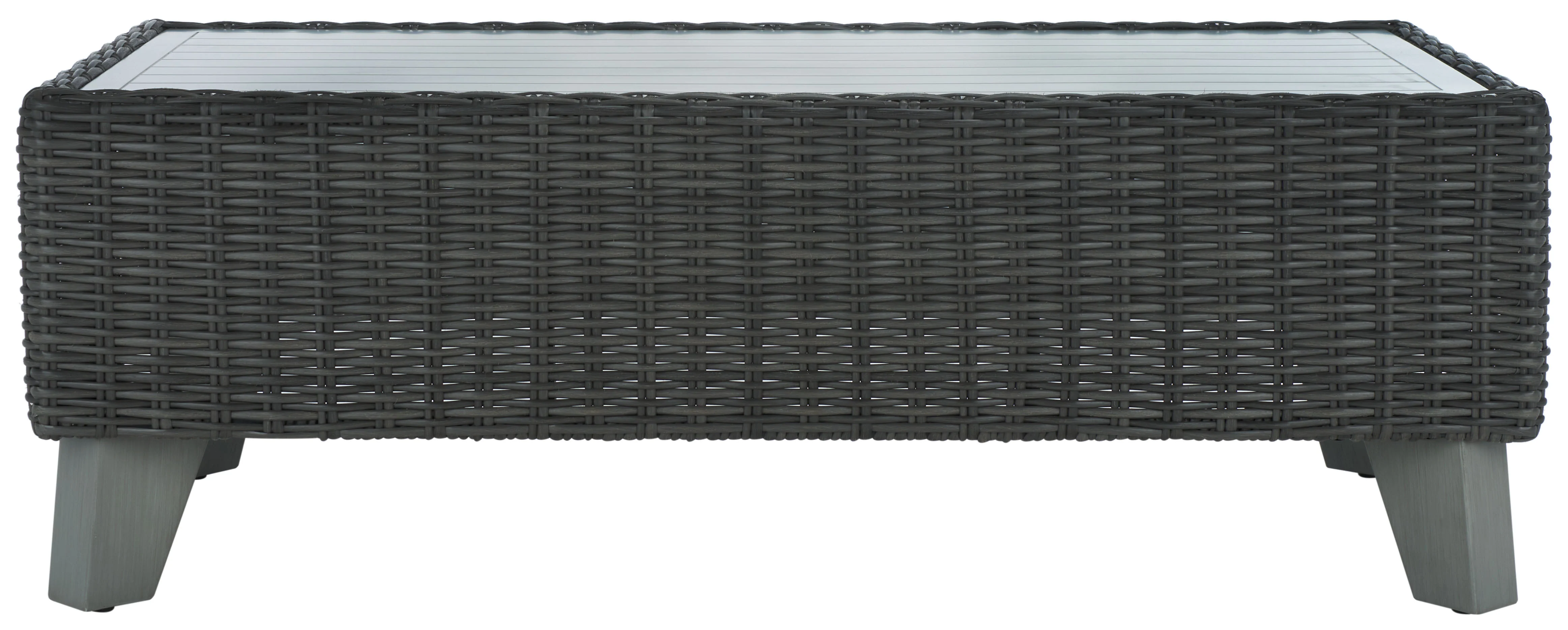 Margarita Wicker Outdoor Coffee Table - Image 12