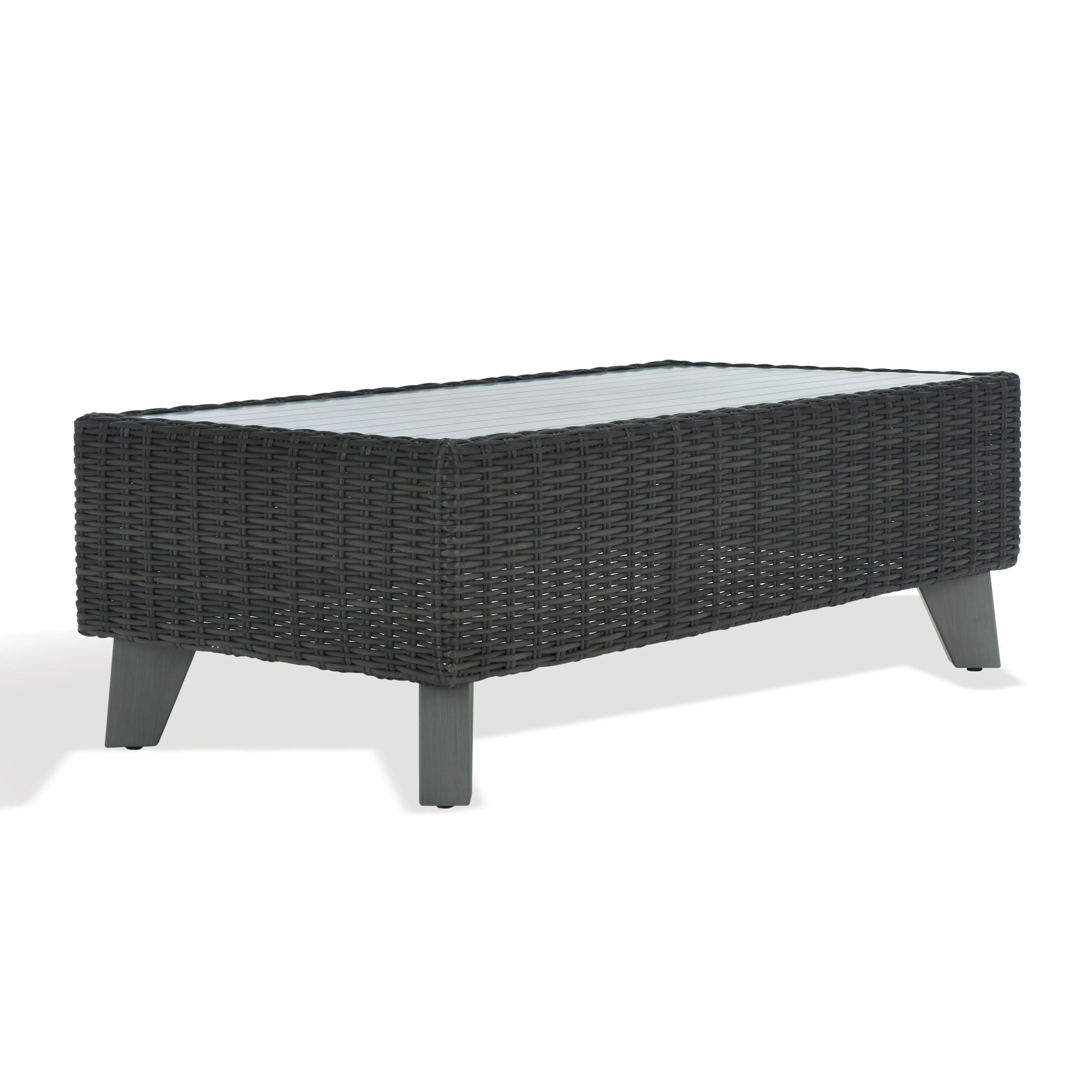 Margarita Wicker Outdoor Coffee Table - Image 14
