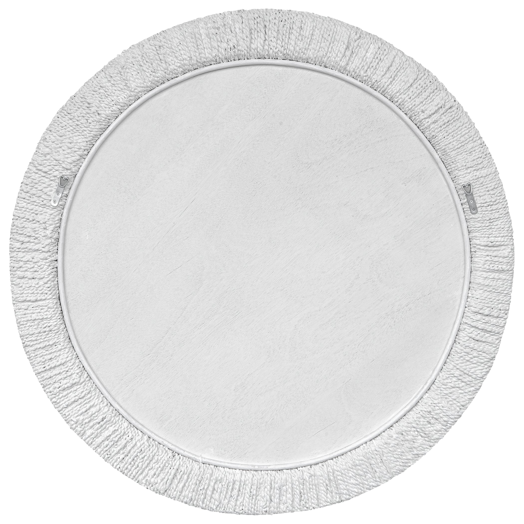 Mariner White Round Mirror - Image 6